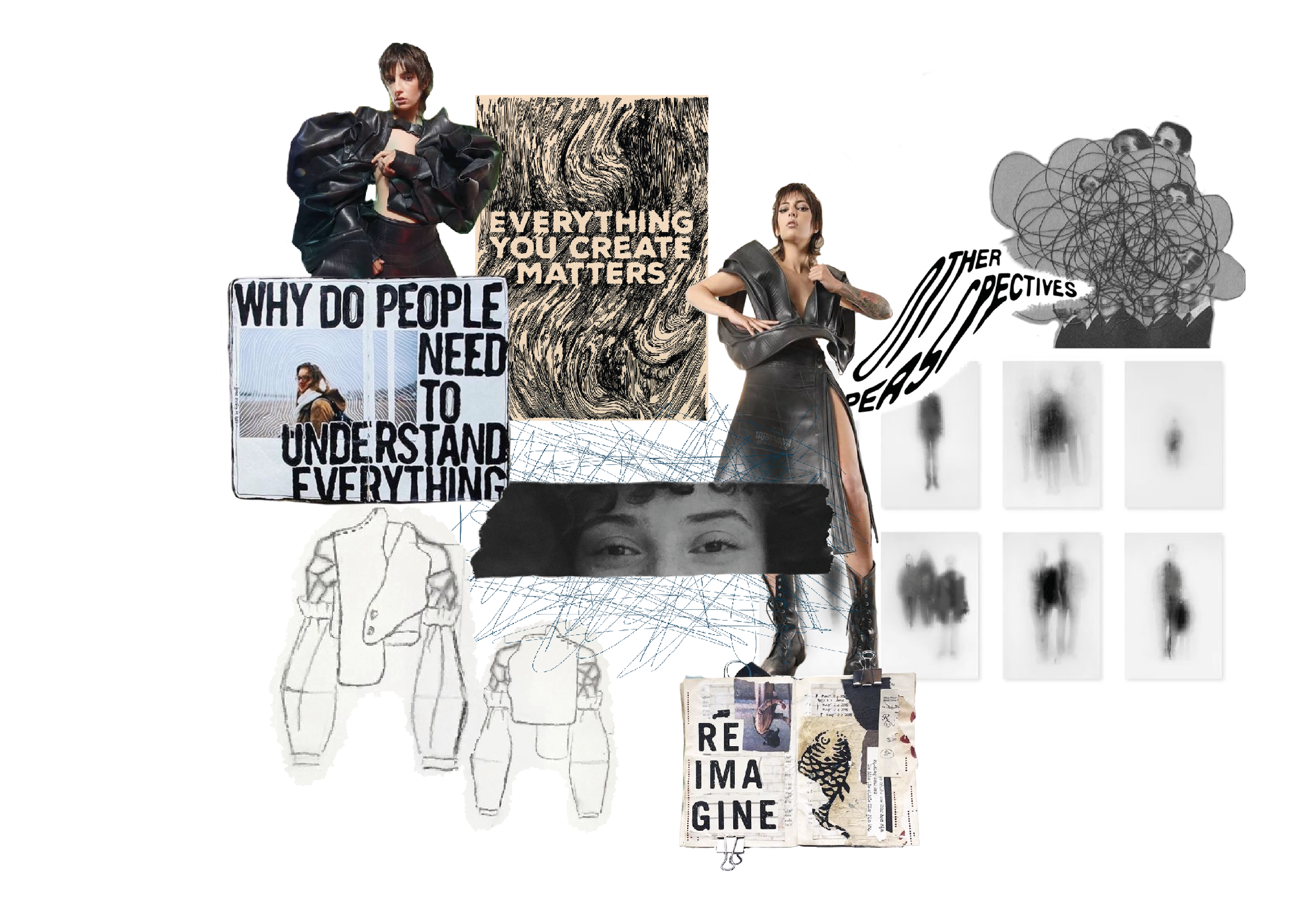THE THINKER MOODBOARD