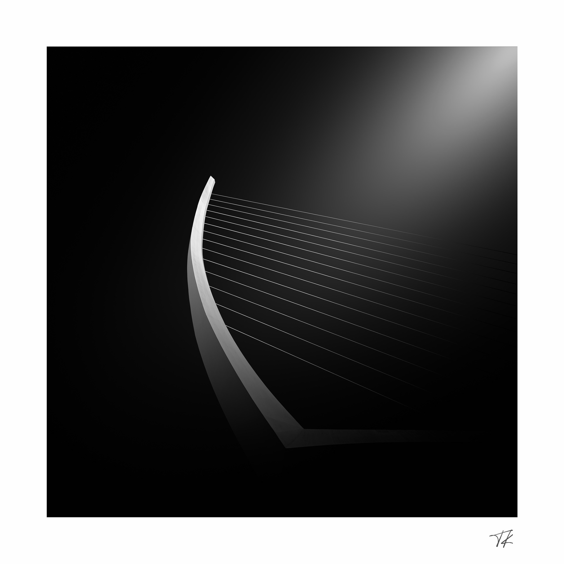 harp in the dark - study IV