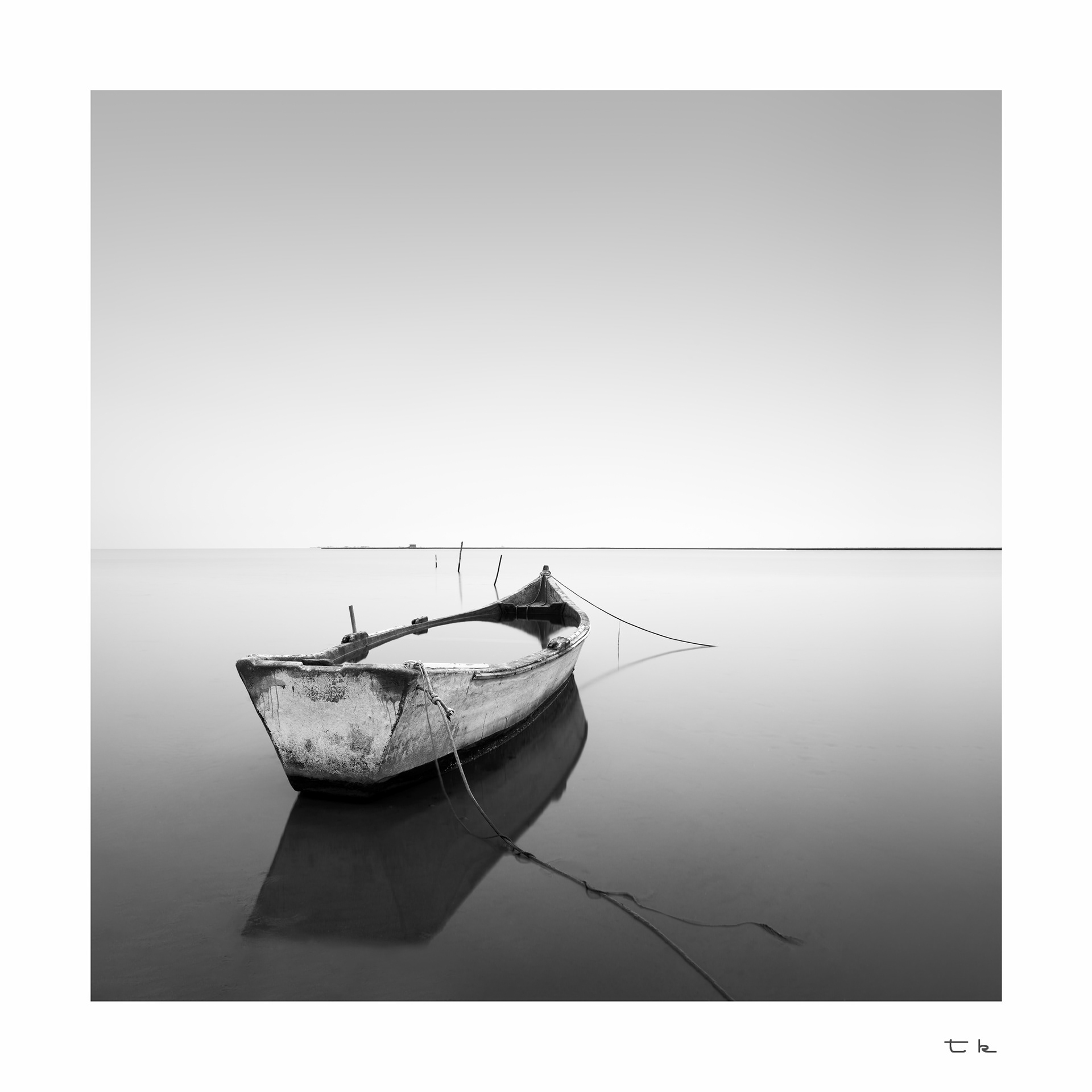 low tide stillness