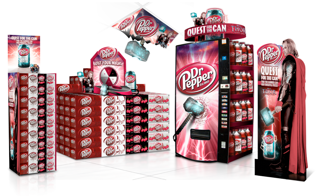 DR PEPPER MARVEL SERIES - 2009 - 2011