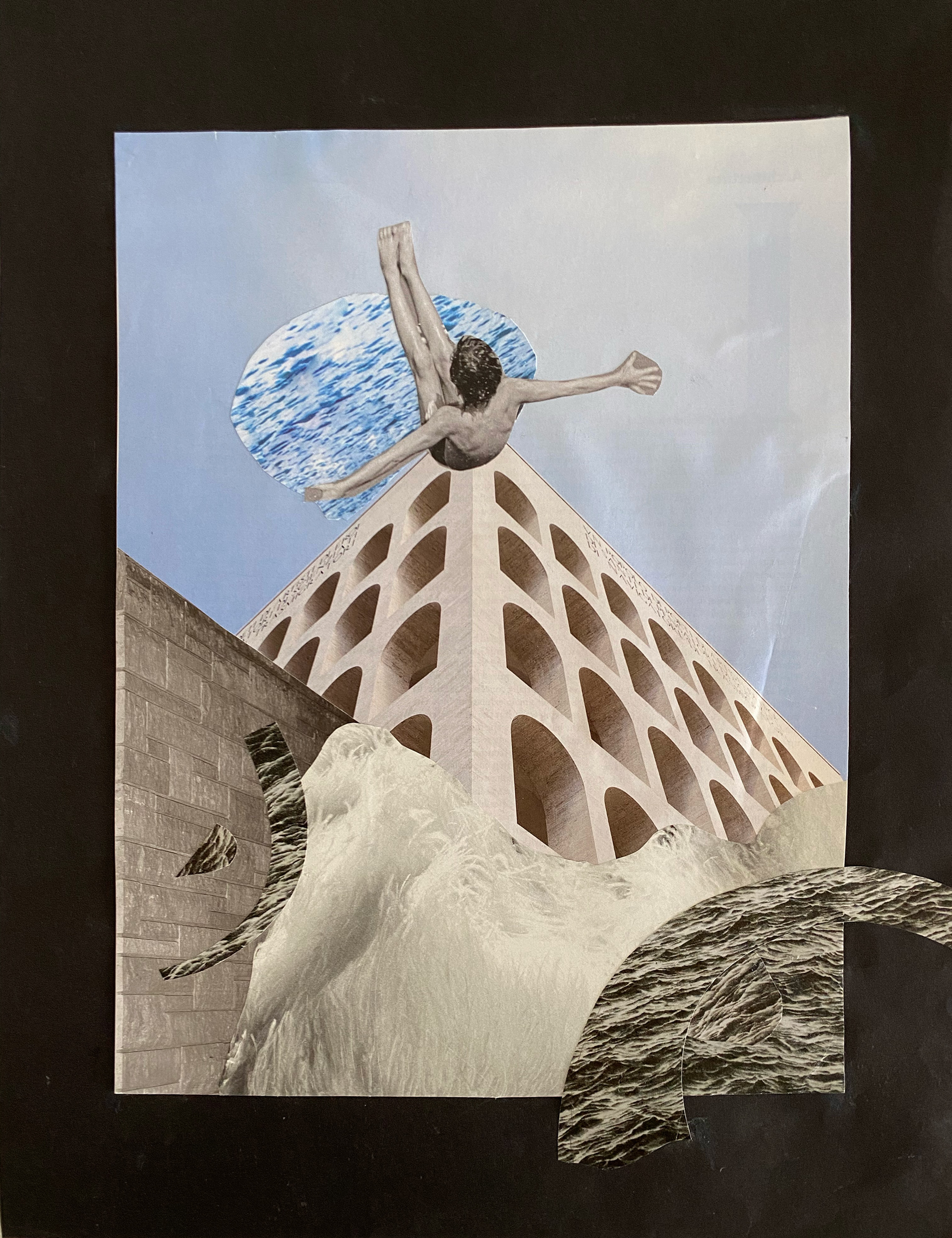 Collage art by Liz Georgi