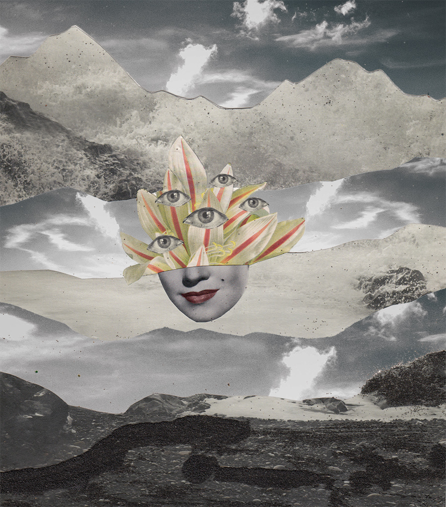 Collage art by Liz Georgi