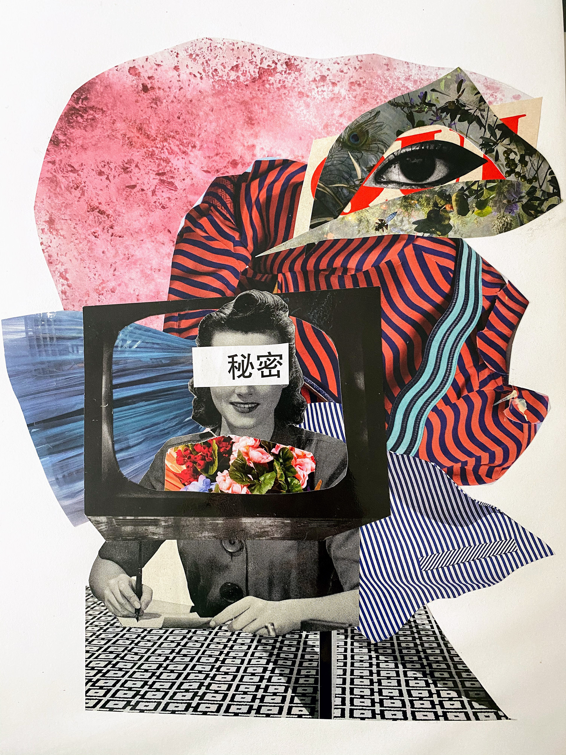 Collage art by Liz Georgi