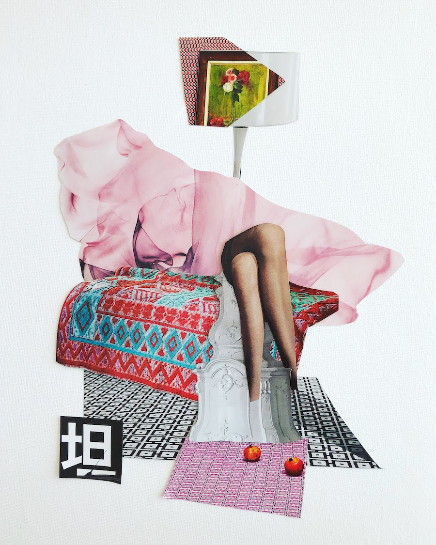 Collage art by Liz Georgi