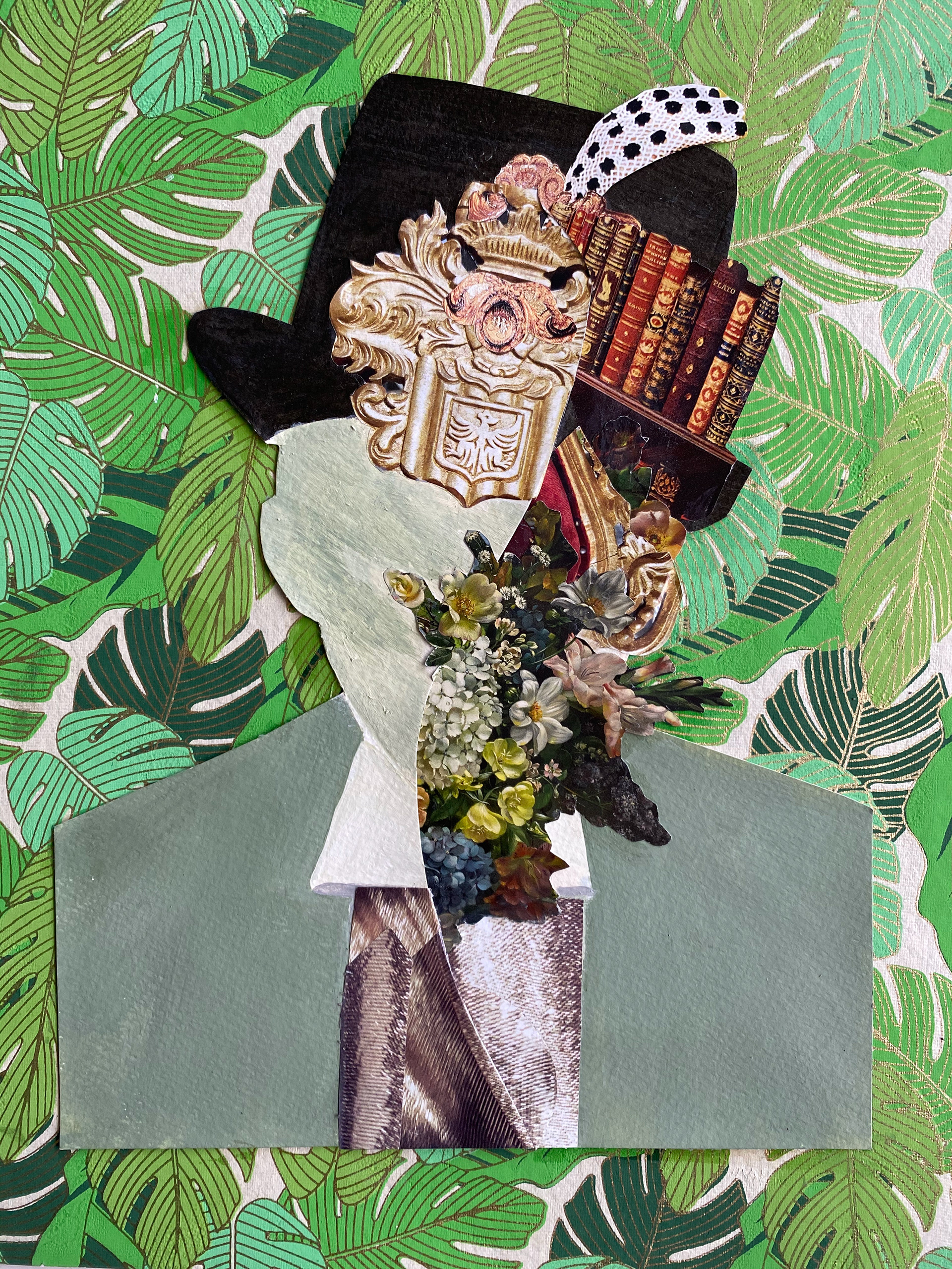 Collage art by Liz Georgi