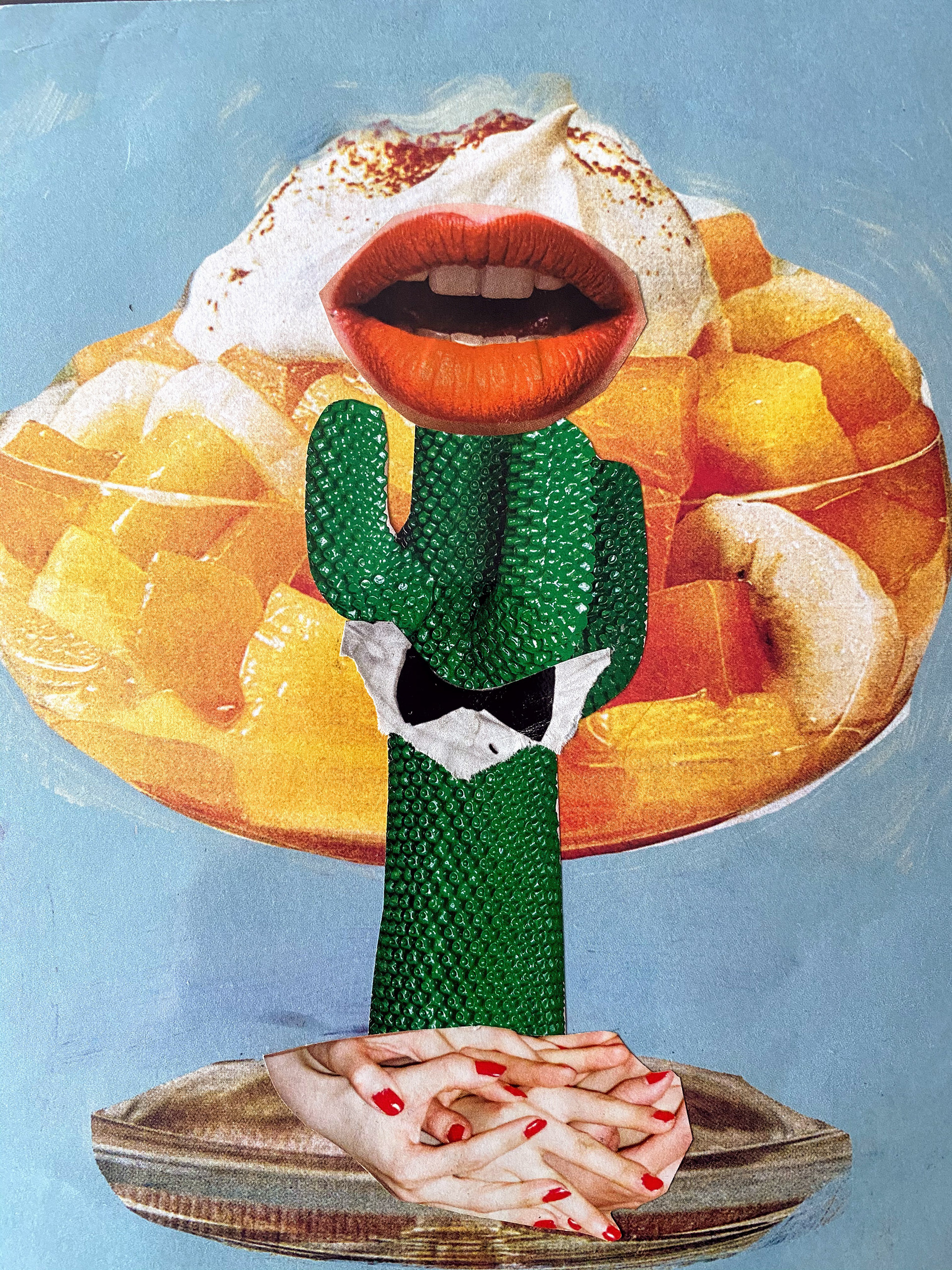 Collage art by Liz Georgi