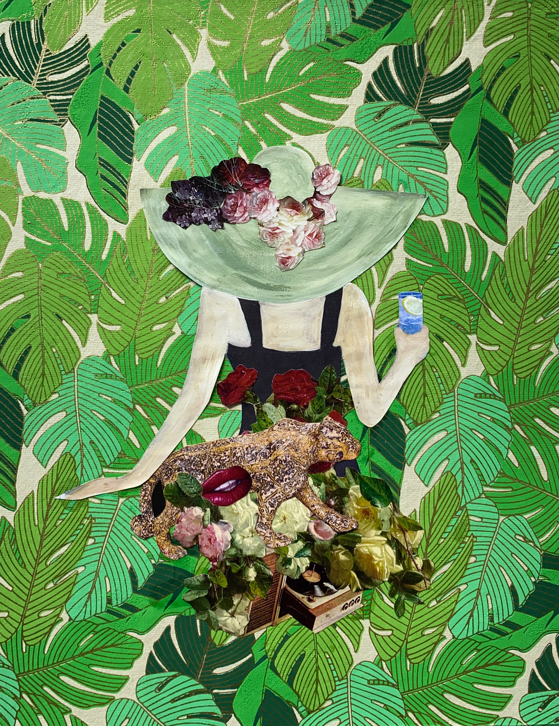 Collage art by Liz Georgi