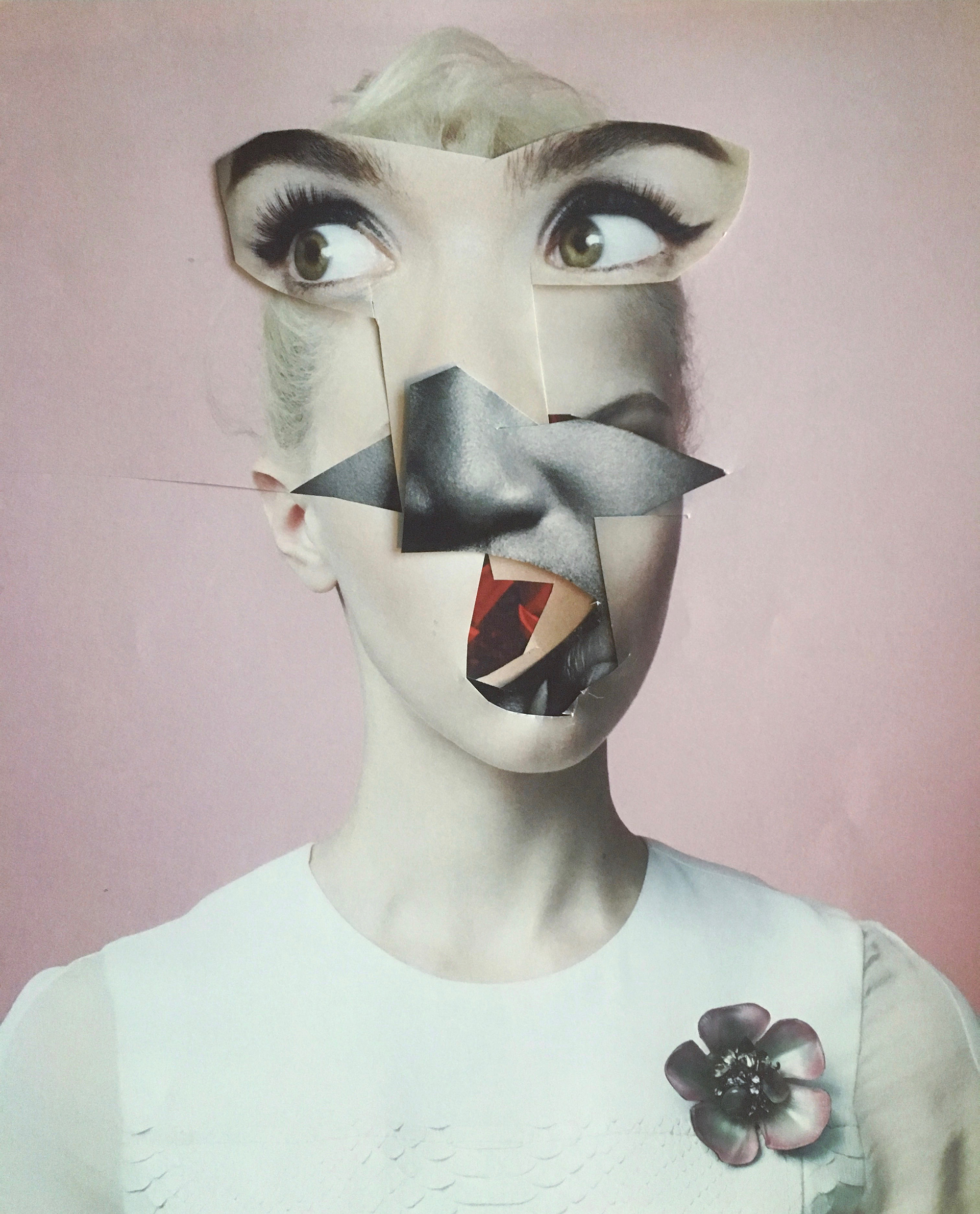Collage art by Erwin Georgi