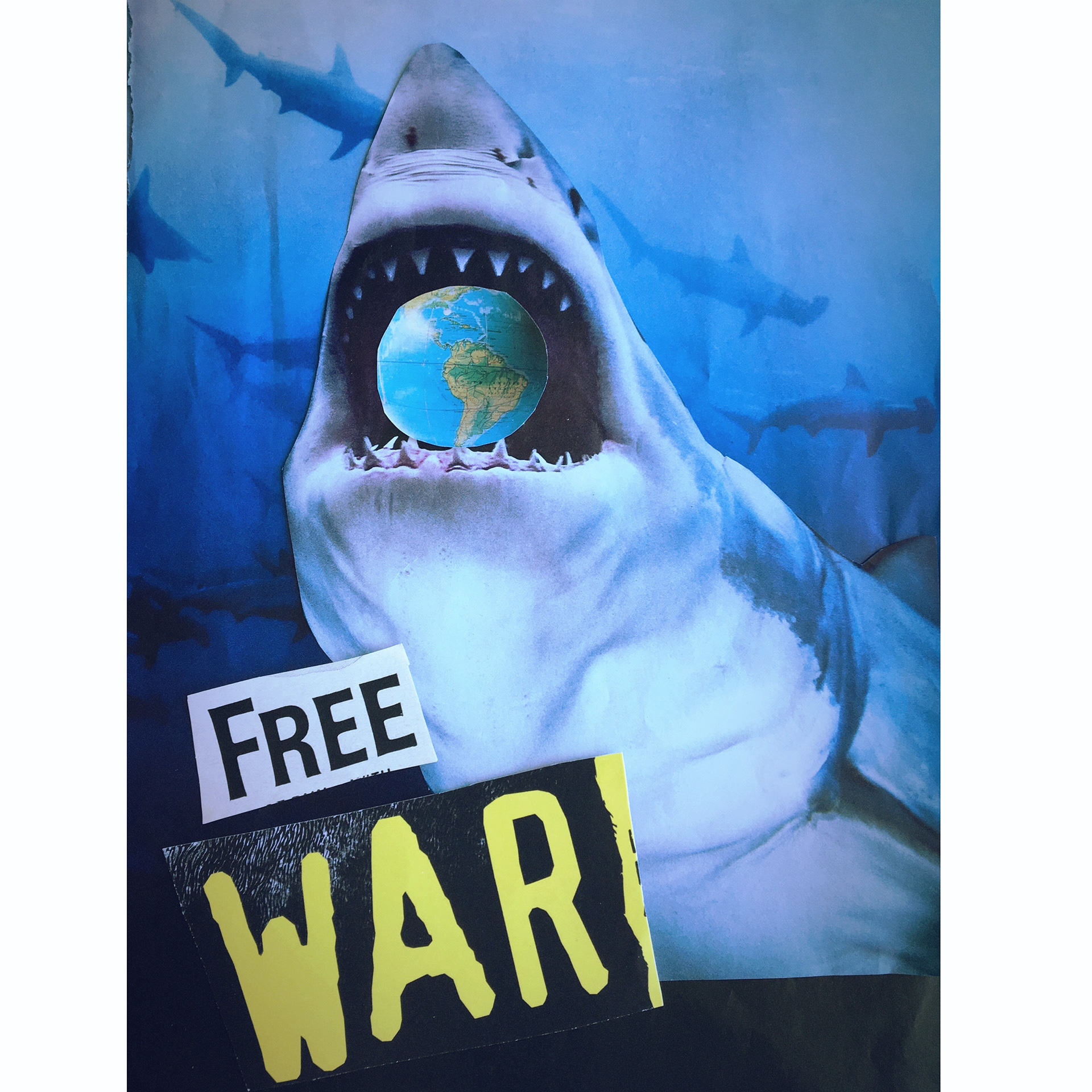 Collage art by Erwin Georgi