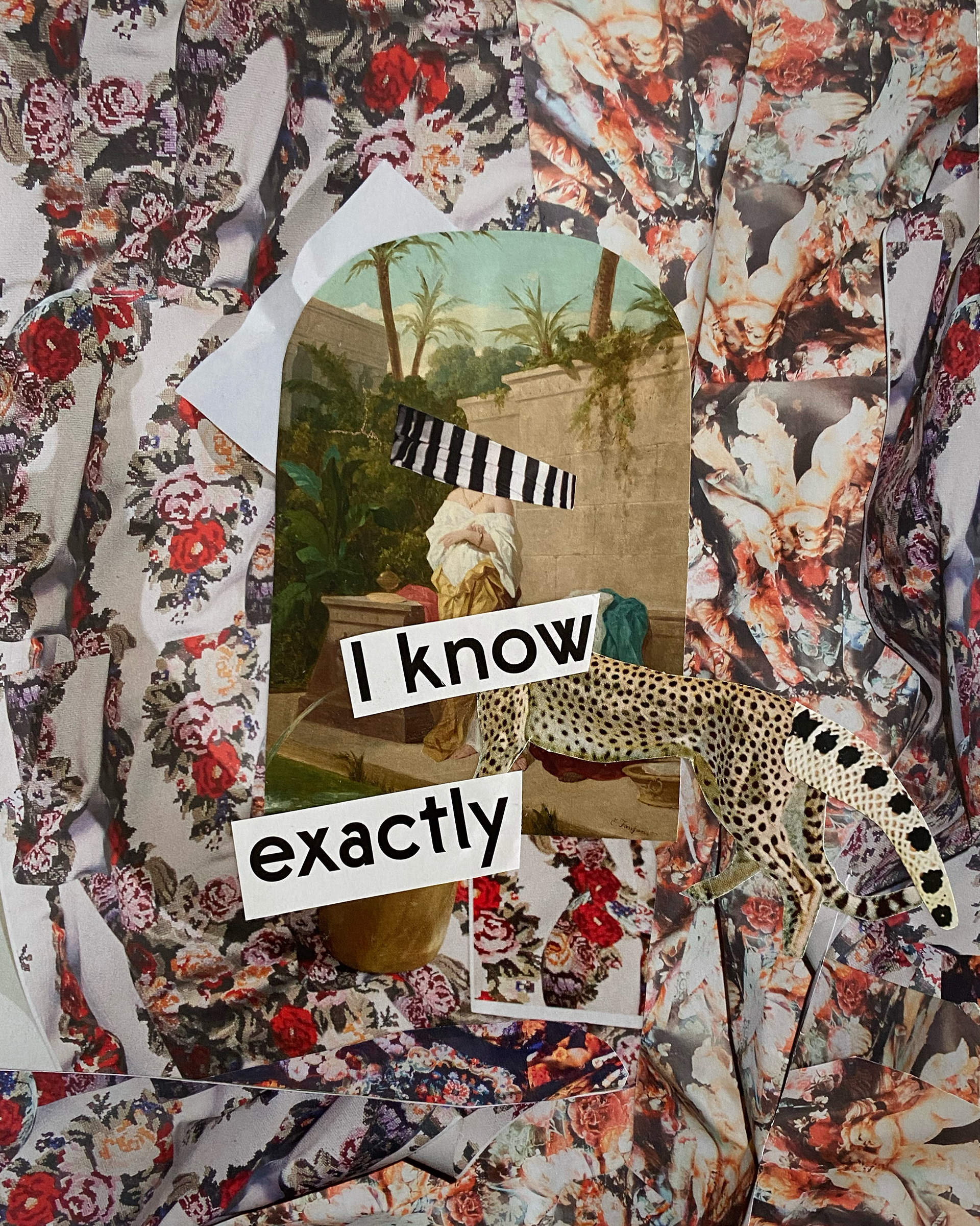 Collage art by Liz Georgi