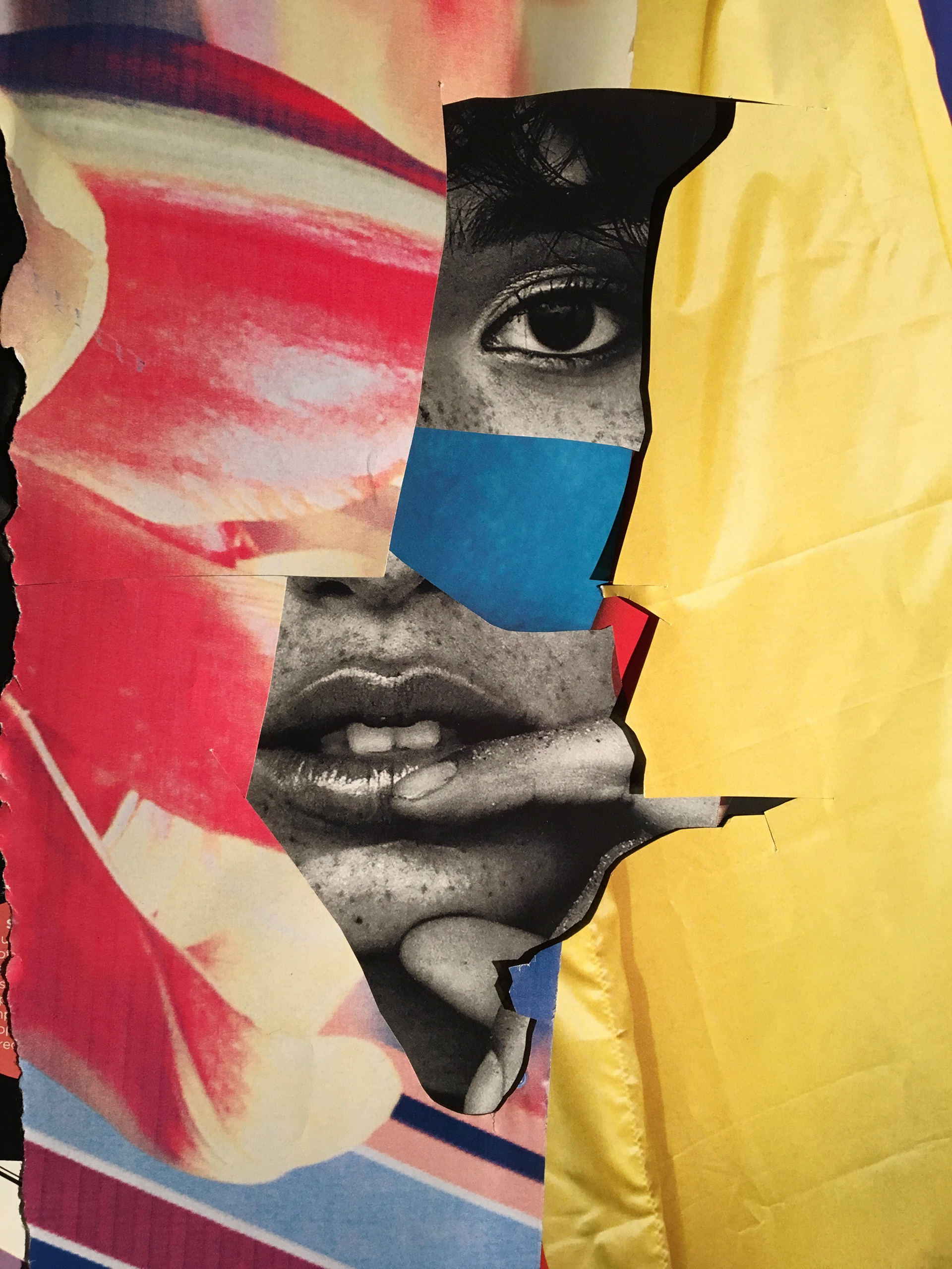 Collage art by Erwin Georgi