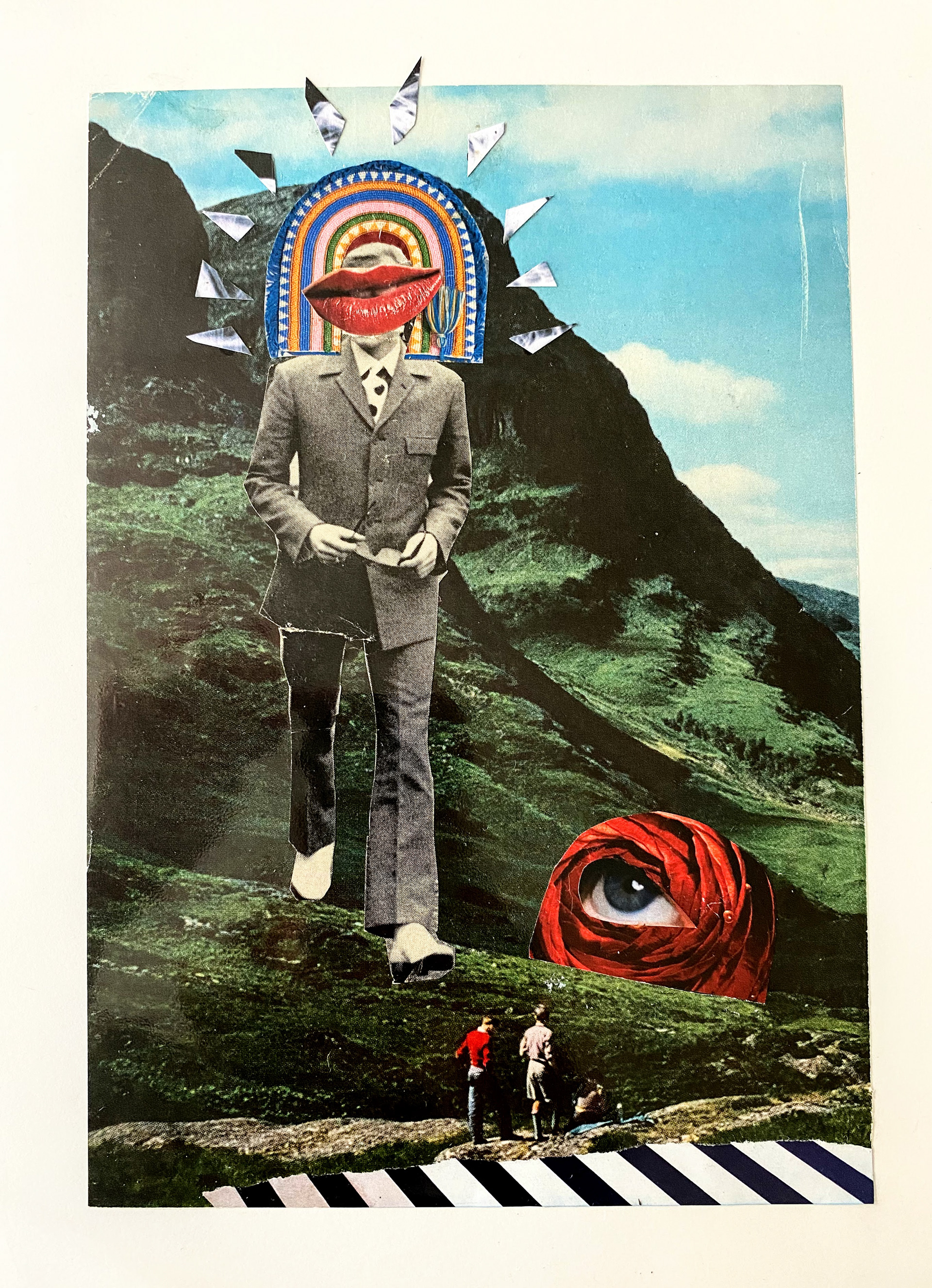 Collage art by Liz Georgi