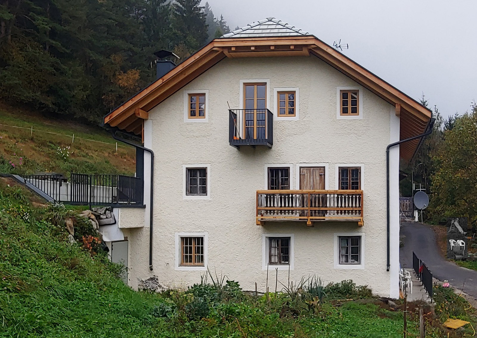 Burgstallerhof - Gebaut