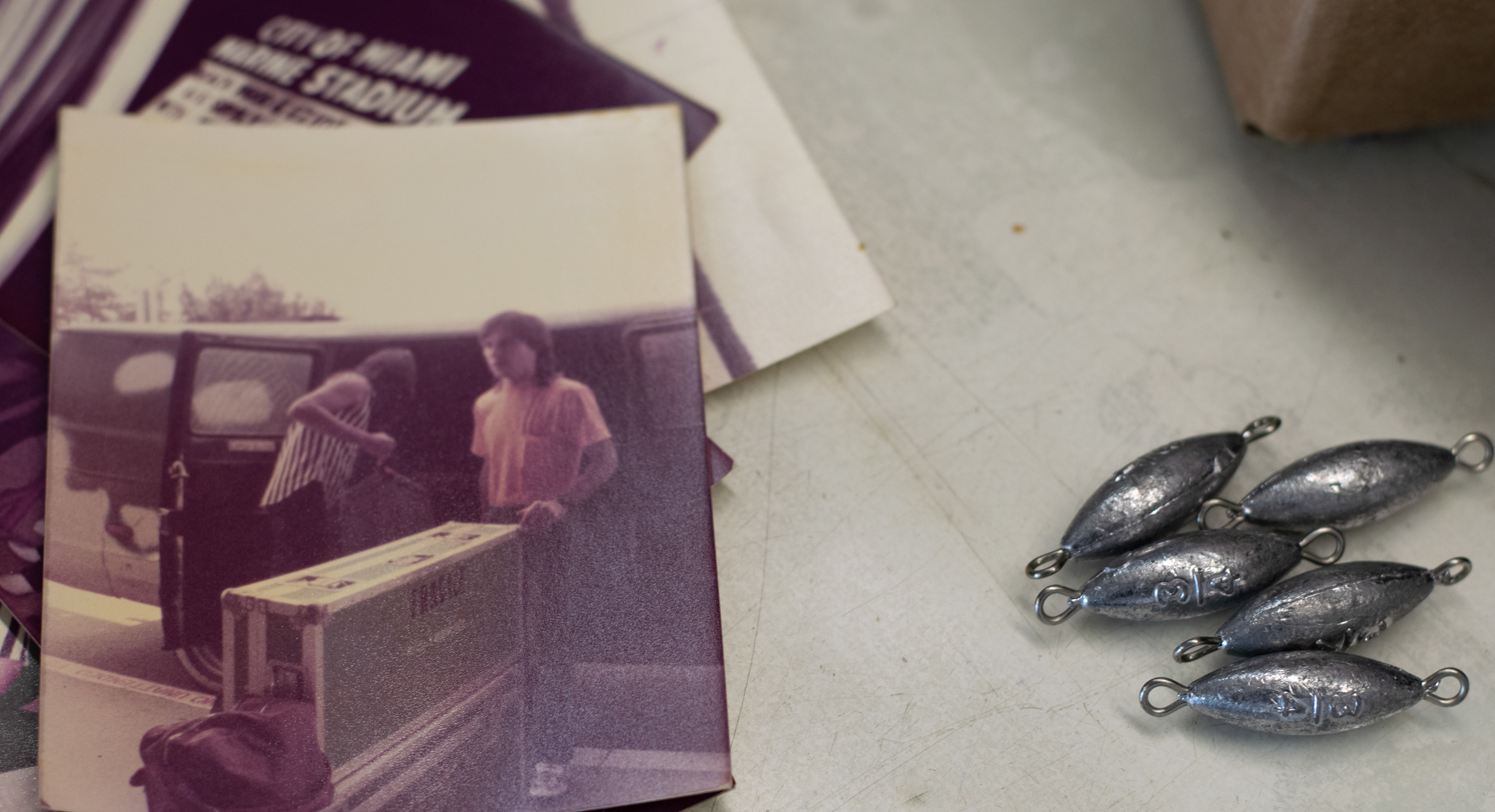 Bill van Wulven shares an old photo of him and a bandmate moving equipment for a gig. “Mostly what I’ve done all my life is music and fishing,” said van Wulven..