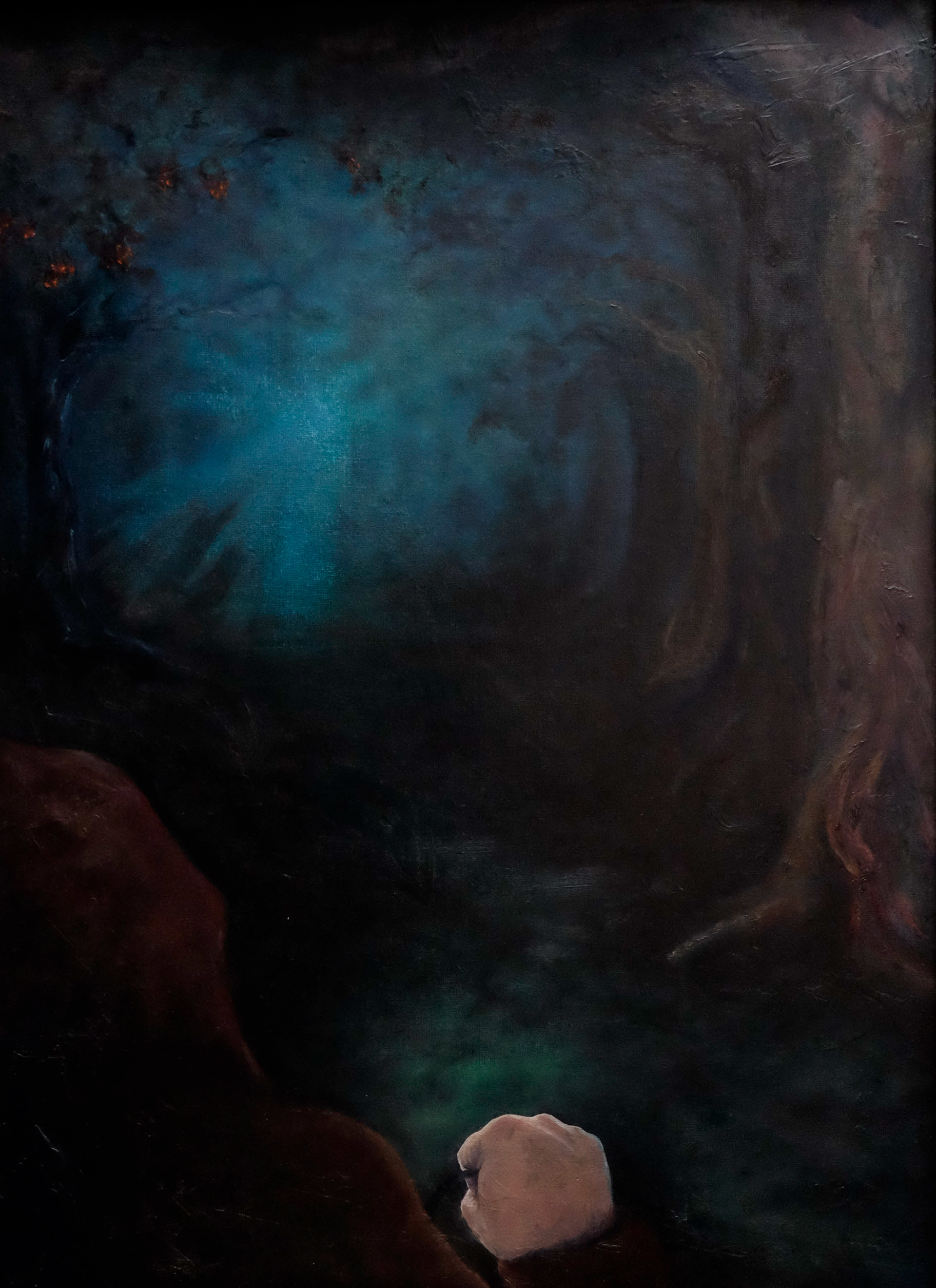 Intuition - Oil on canvas, 18x24"
