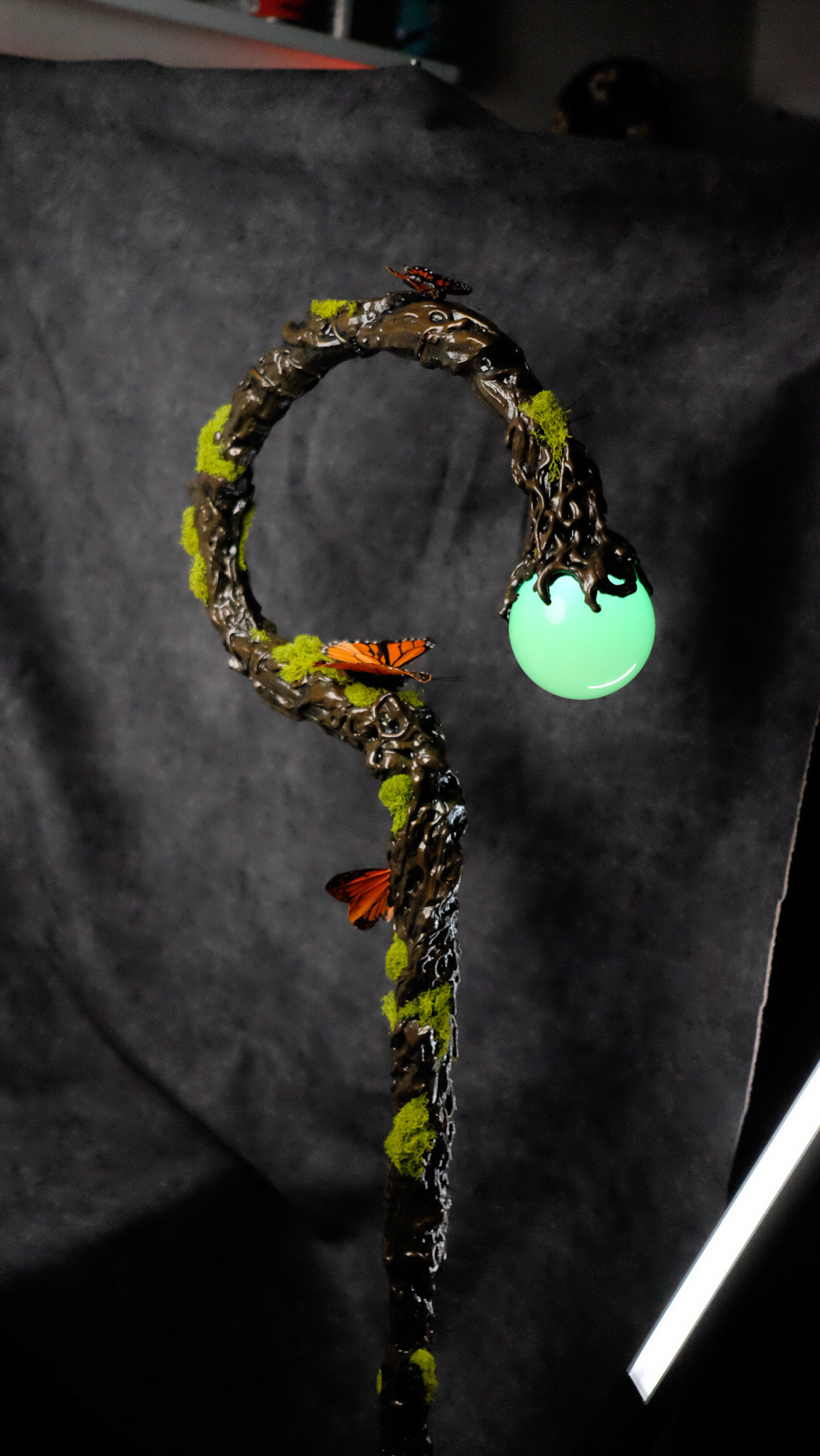 Enchanted Fae Staff - Glowing