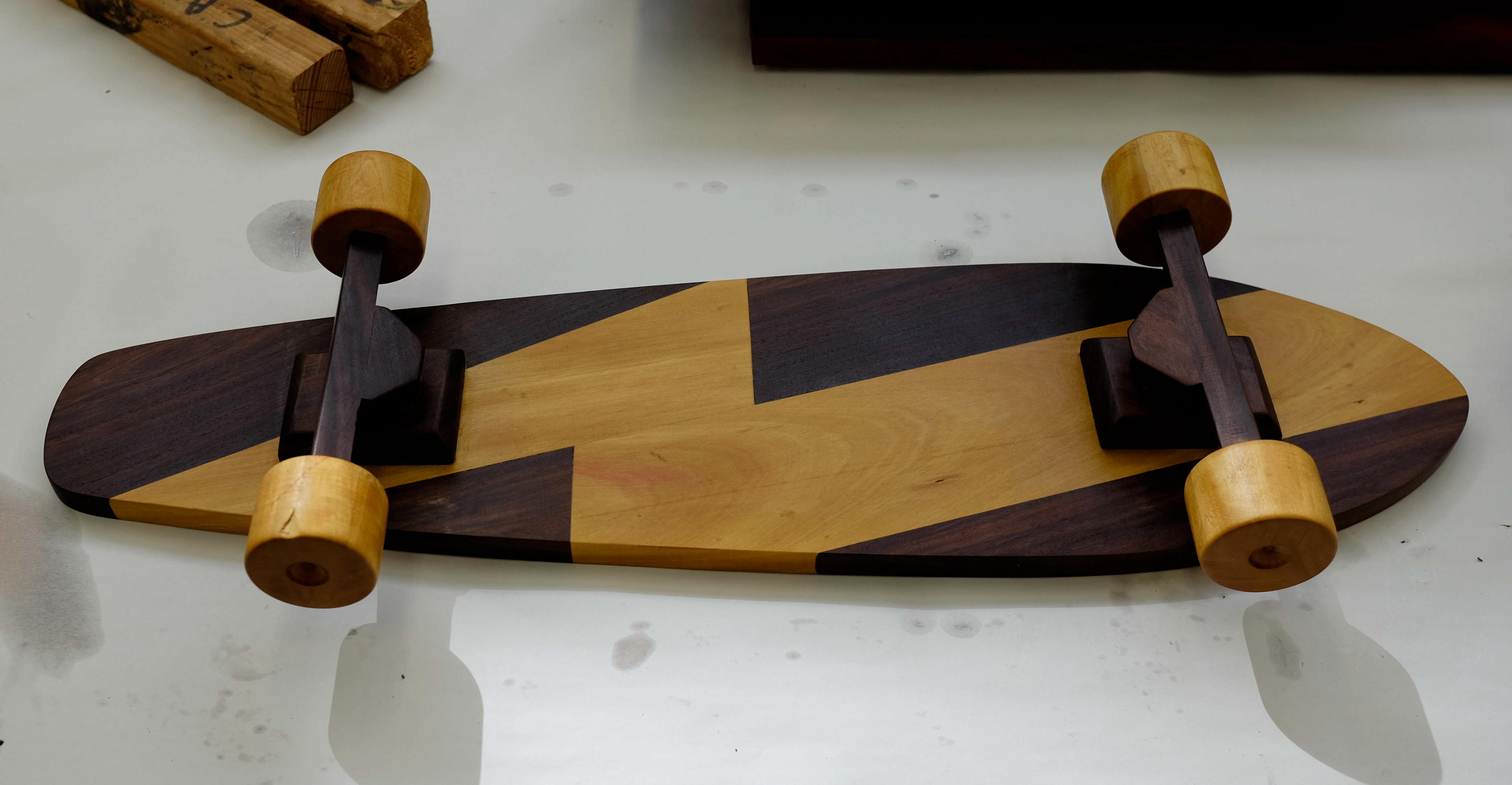 Shredboard - Breadboard - 2 types of Hardwood (Bottom)