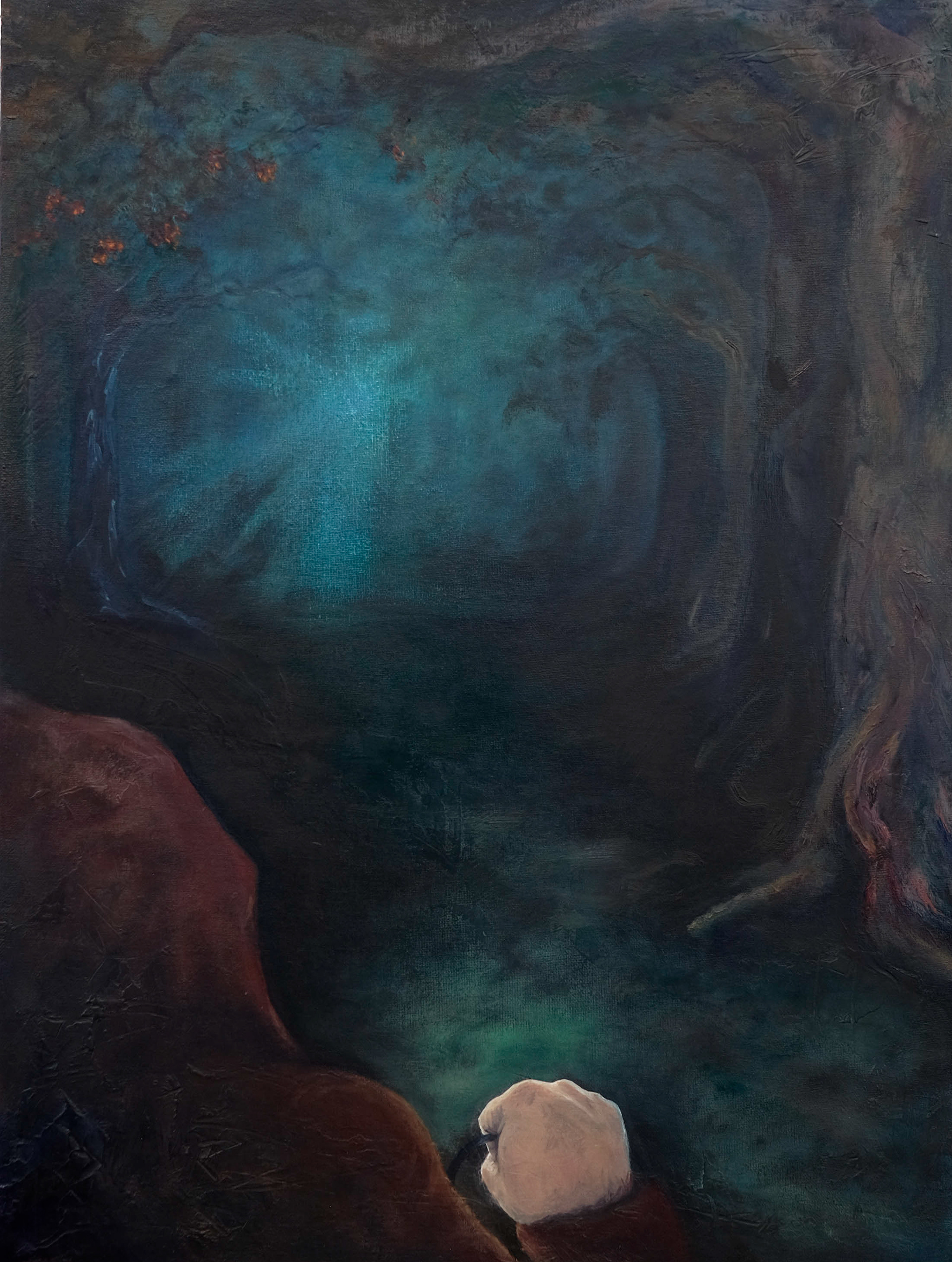 Intuition - Oil on canvas