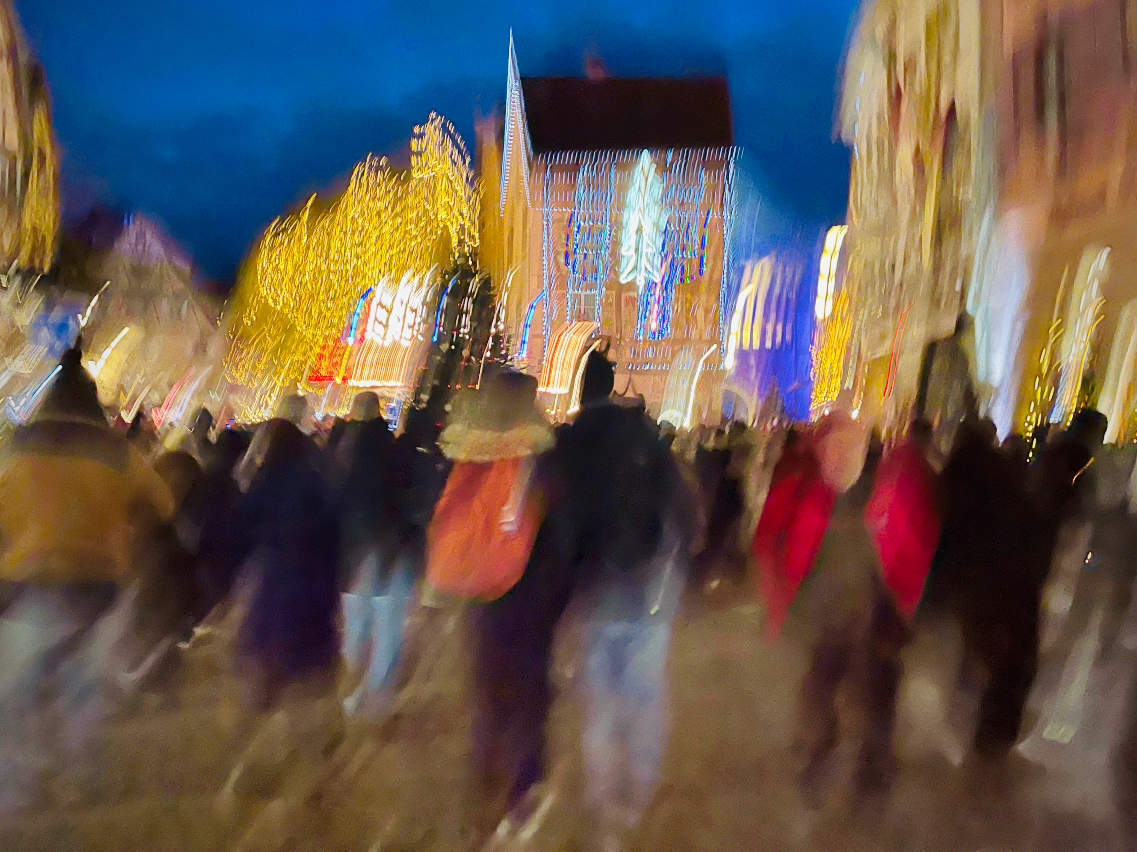 Busy Sidewalks by Adrian McGarry