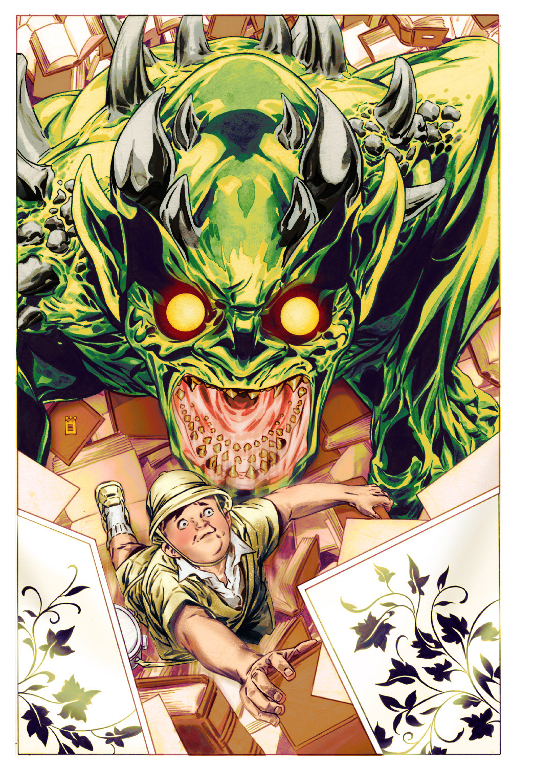 My colorized version based on Mark Buckingham's Lineart
