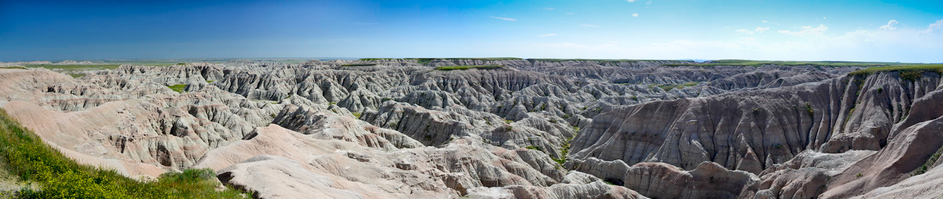 View from White River Valley Overlook, Badlands National Park, South Dakota