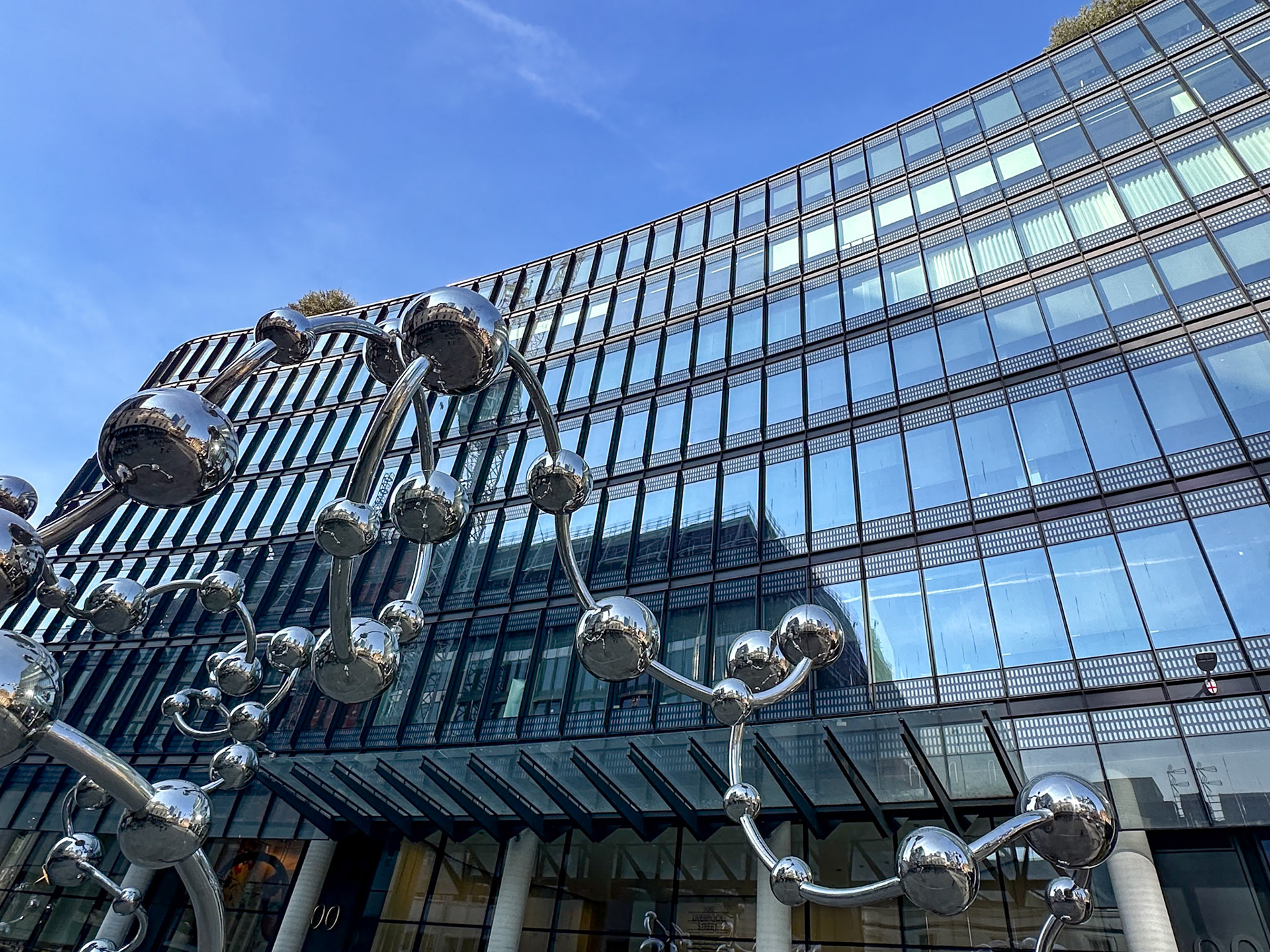 Sculpture in Broadgate, City of London