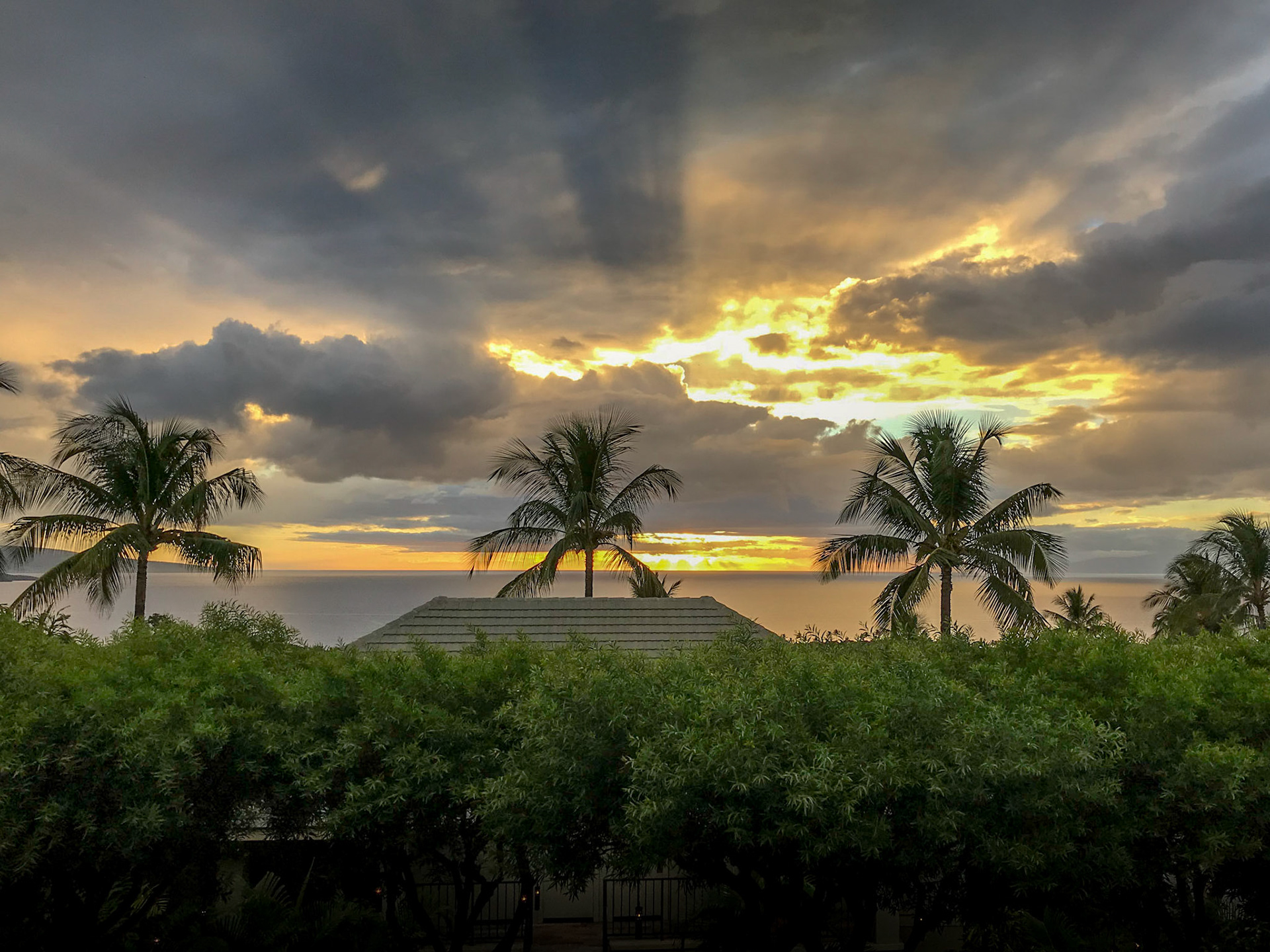 Sunset in Maui, Hawaii