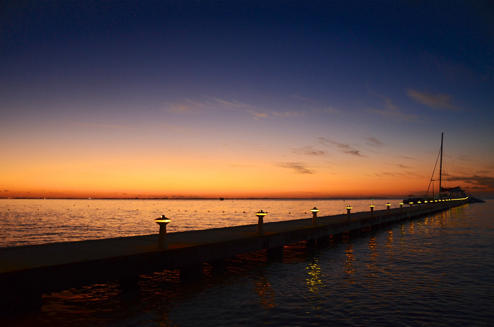 Sunset at Rum Point, Grand Cayman
