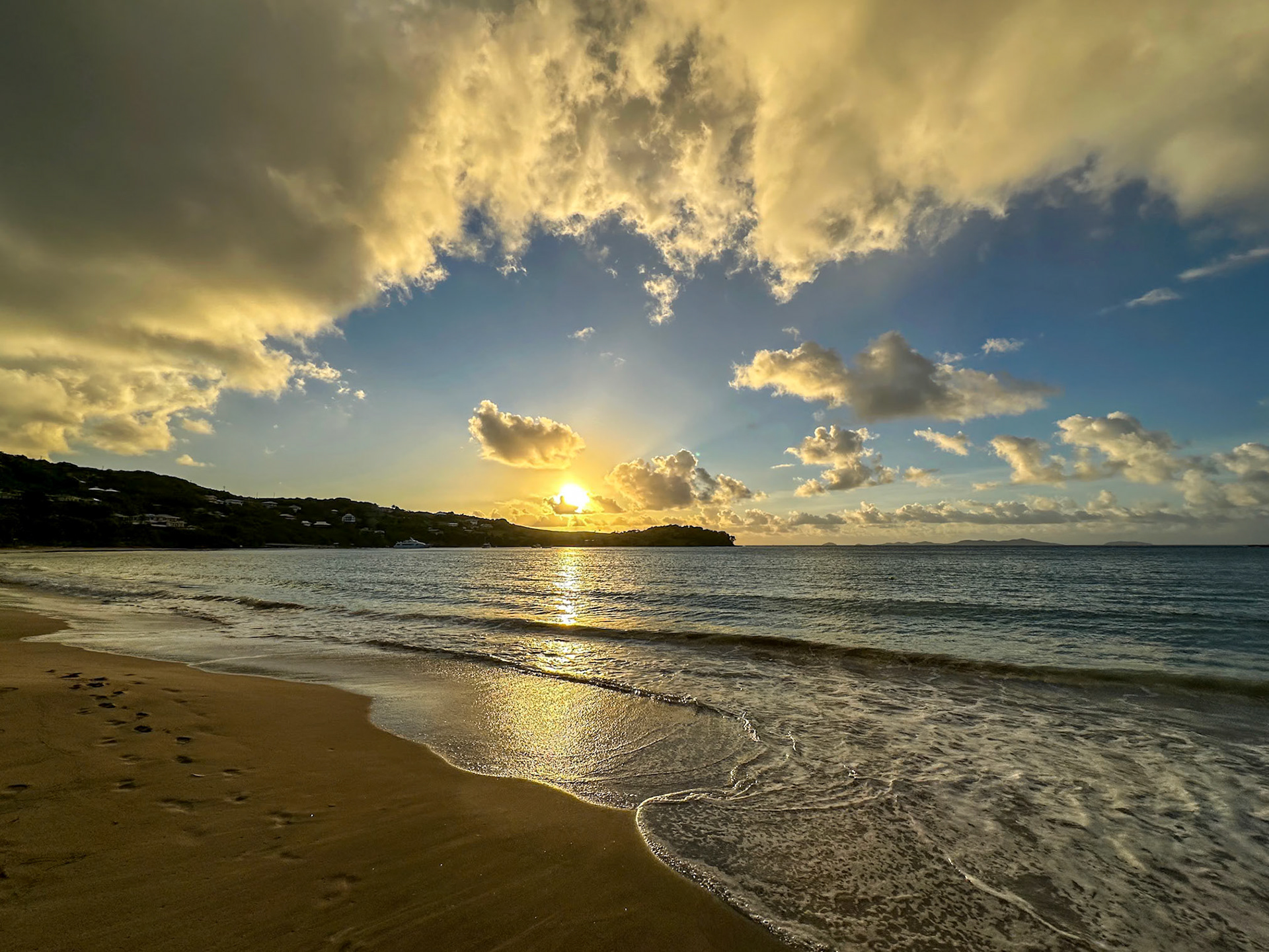 Sunset from Jack's Bar, Bequia, St. Vincent and the Grenadines