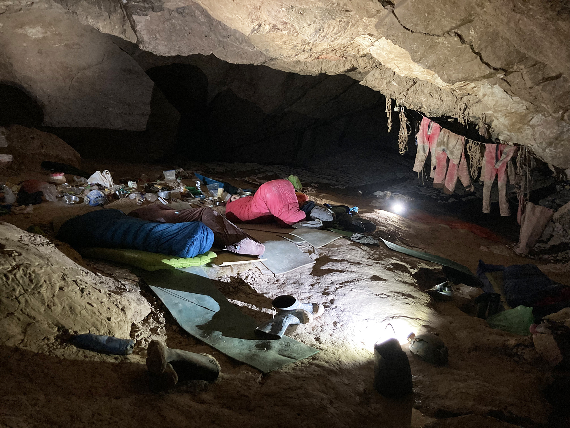 cave bivouac