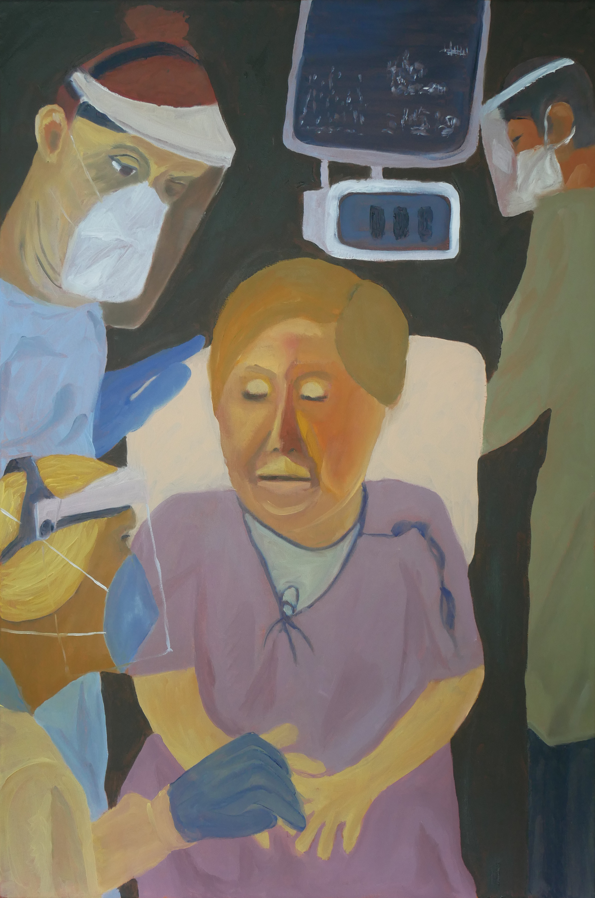 Patient - oil on canvas, 90cm x 60cm