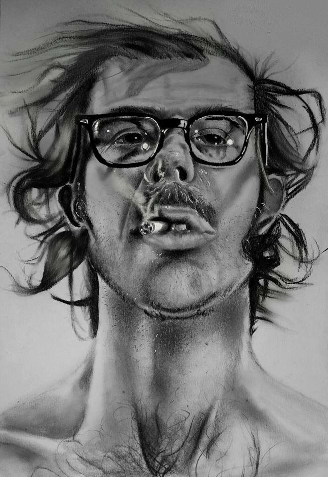 Chuck Close Study - 2016