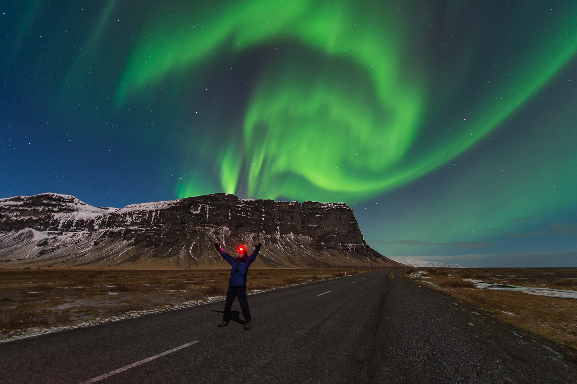 Northern Lights on the Southern Ring Road