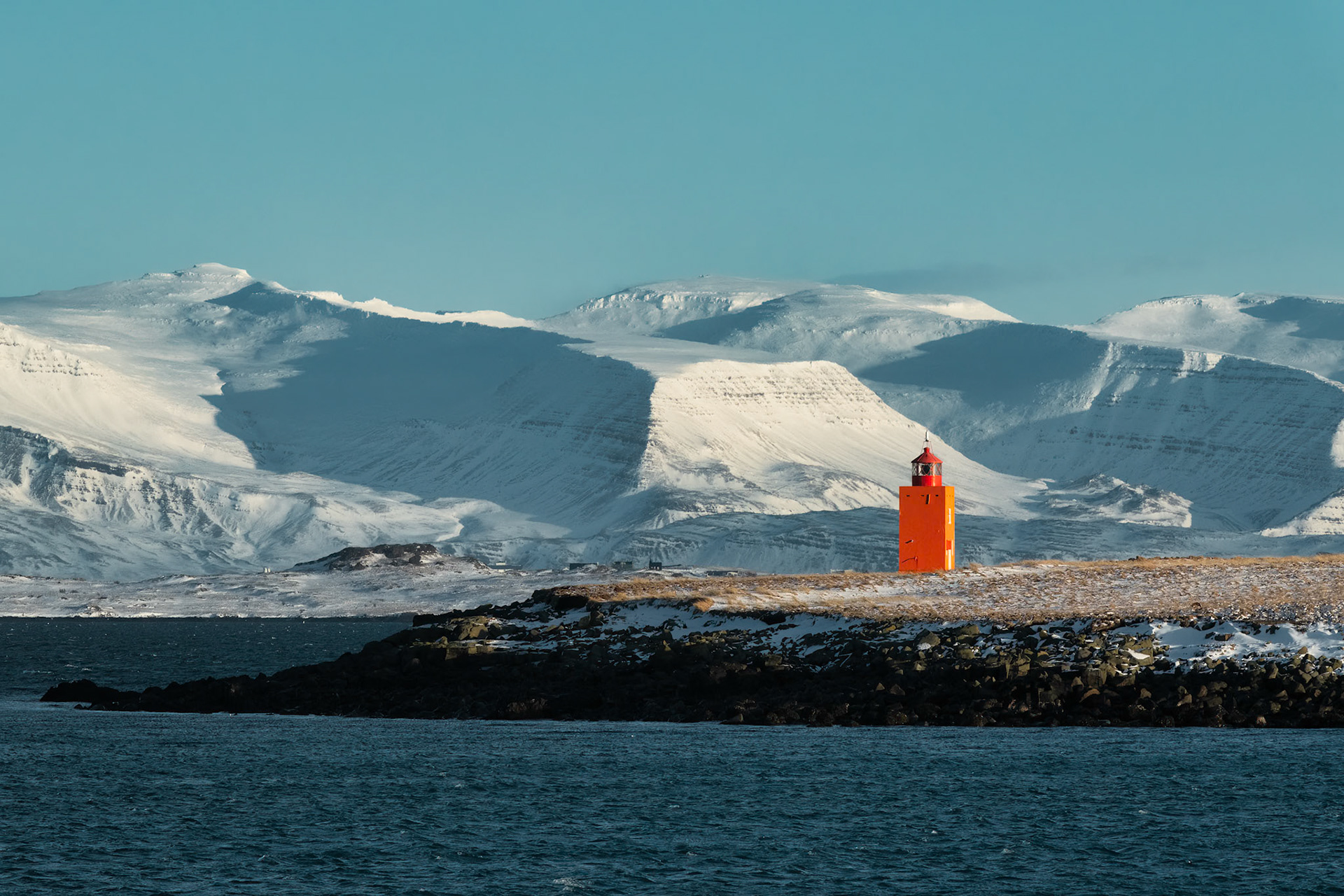 Engey Lighthouse, Reykjavik