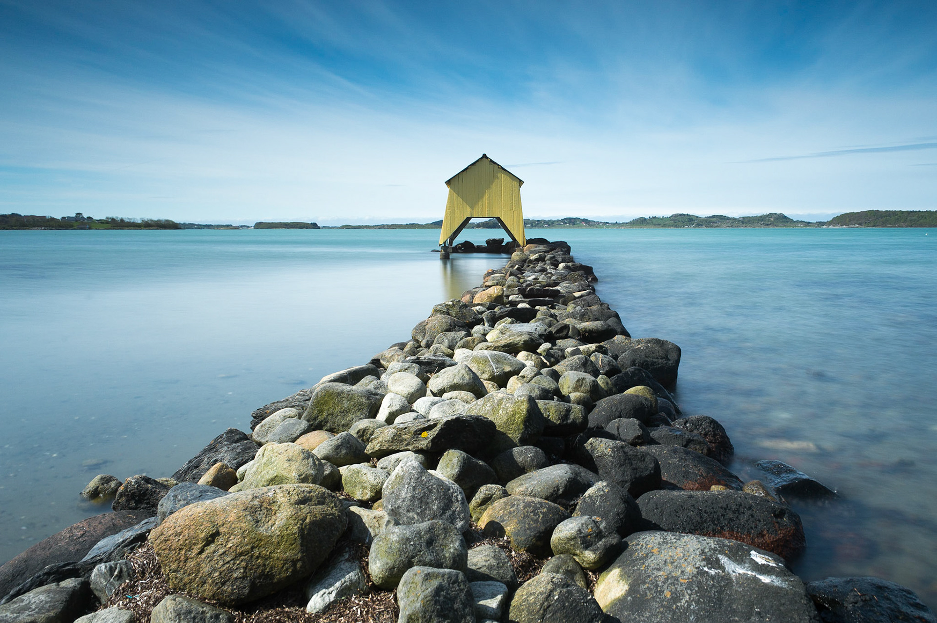Boathouse in Hafrsfjord, Stavanger