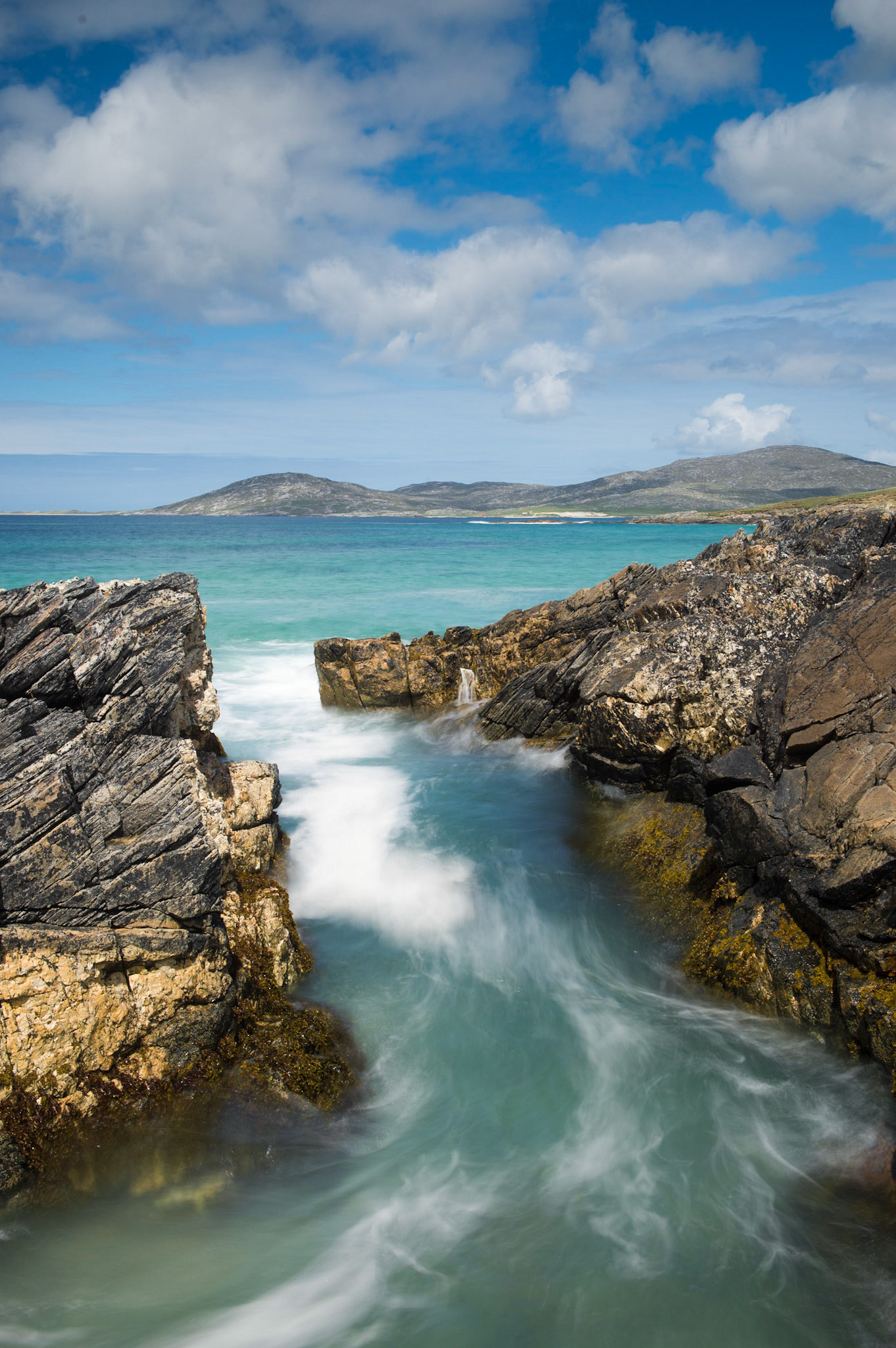 Rocky inlet on Harris