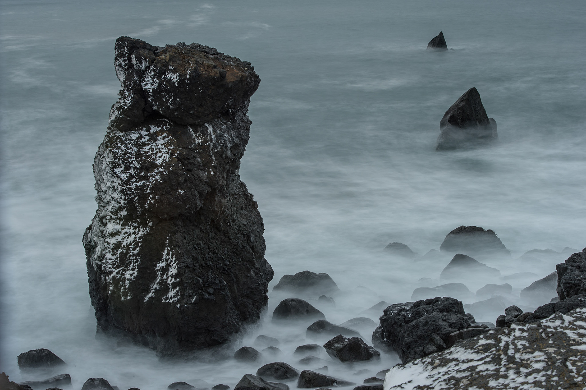 Sea Stack at Reykjanestá