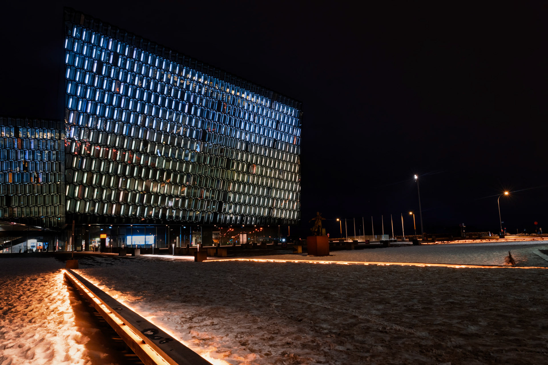 Harpa Concert Hall in Reykjavík