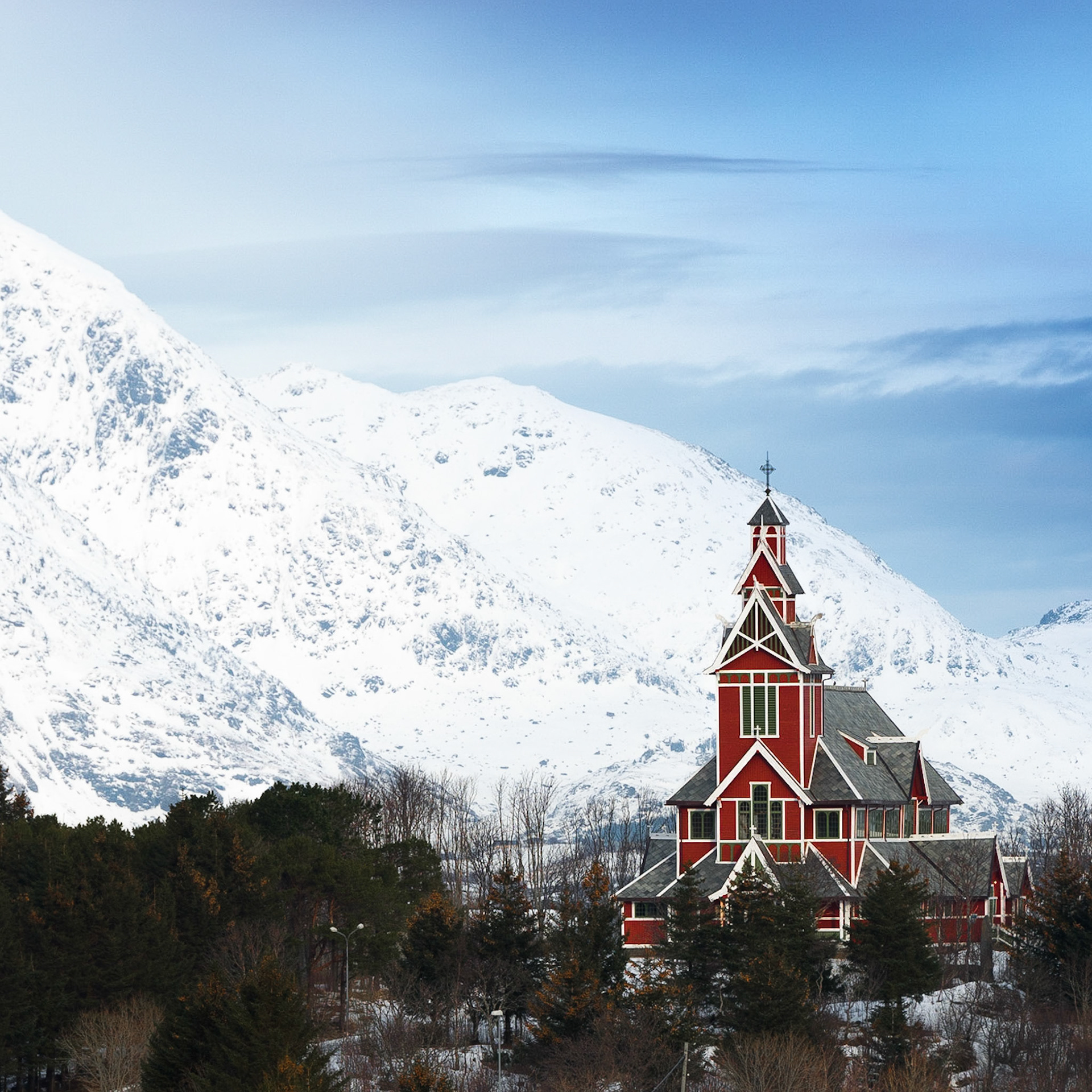 Busknes Church, Lofoten Islands