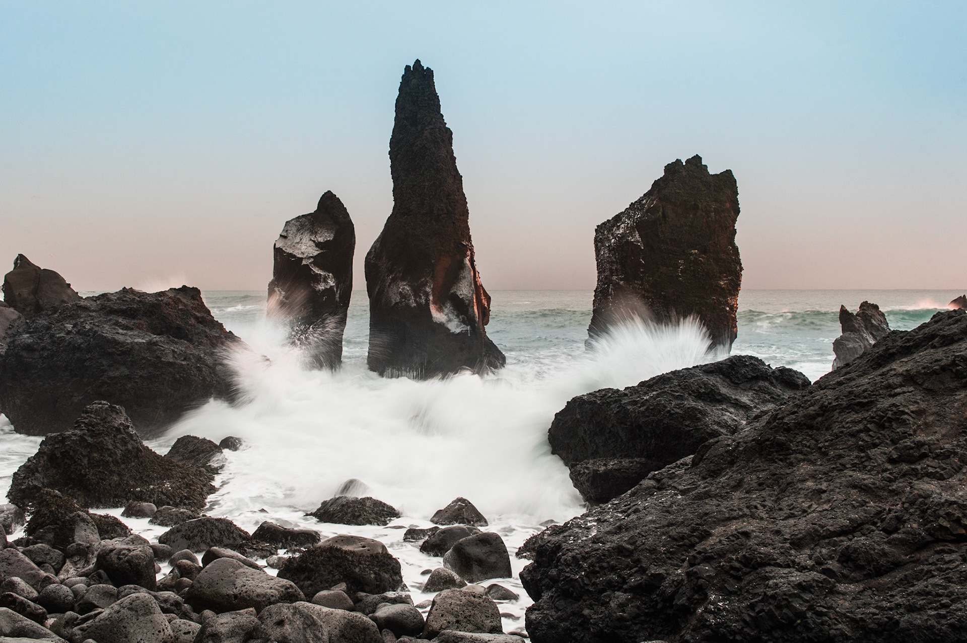 Sea Stacks at Reykjanestá