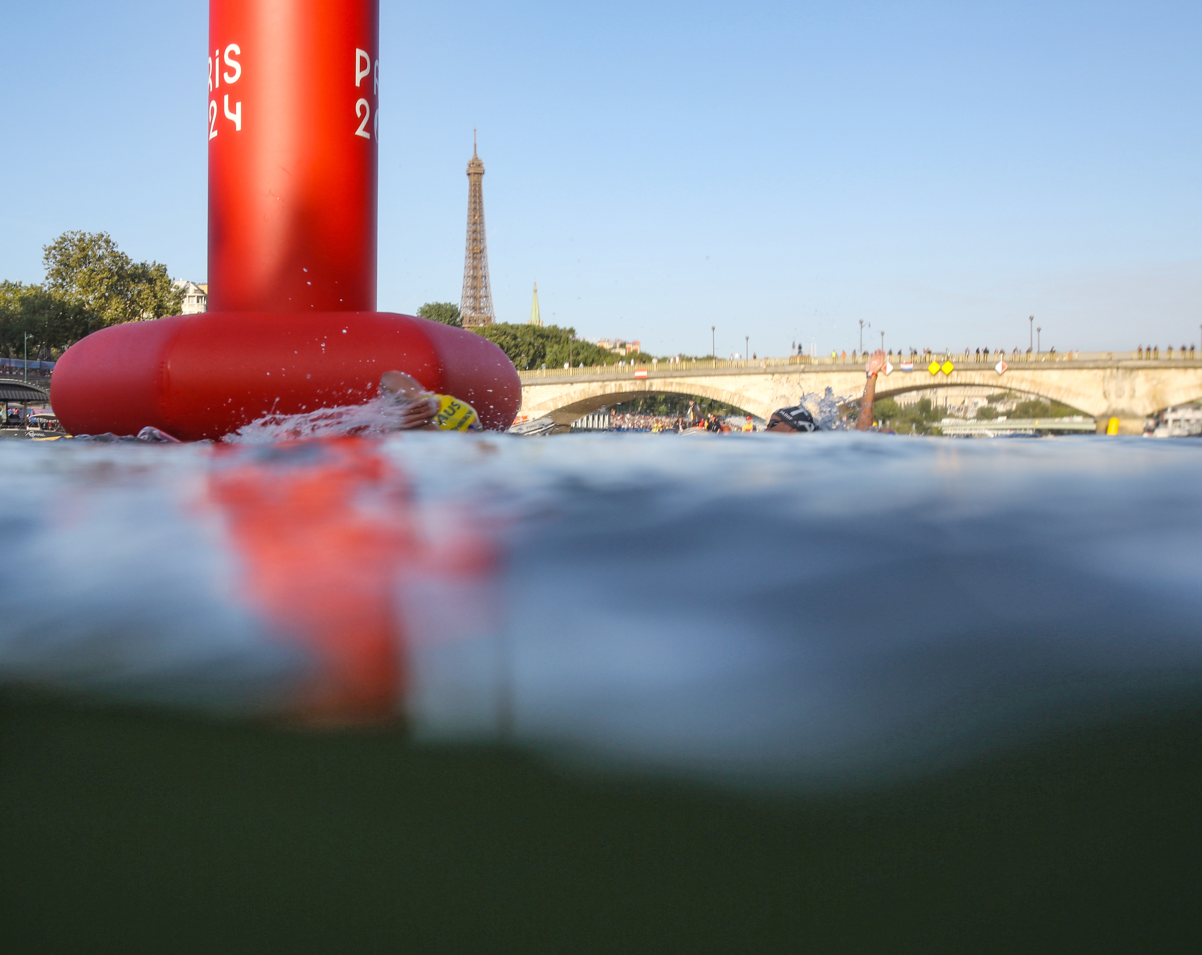 The Seine River, once off-limits for swimming, became the stage for Olympic triathlon and open water events,Paris 2024
