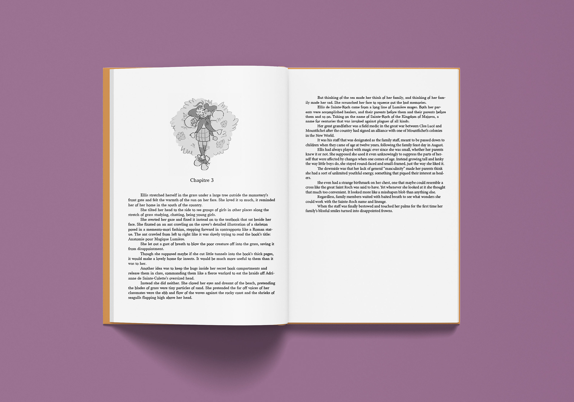 Brightest in the Dark Interior Spread, Em Goheen