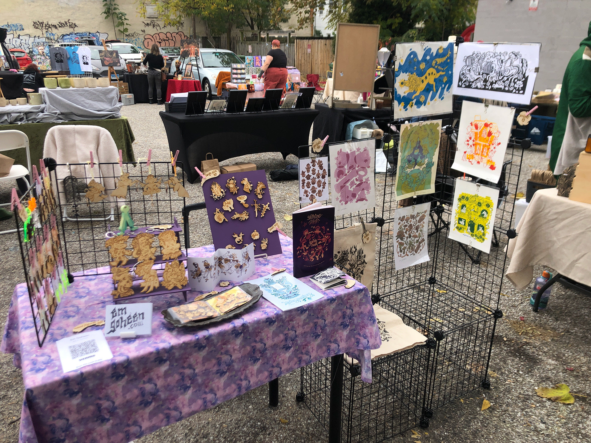 Halloween Art Market at The Ottobar in Baltimore 2022