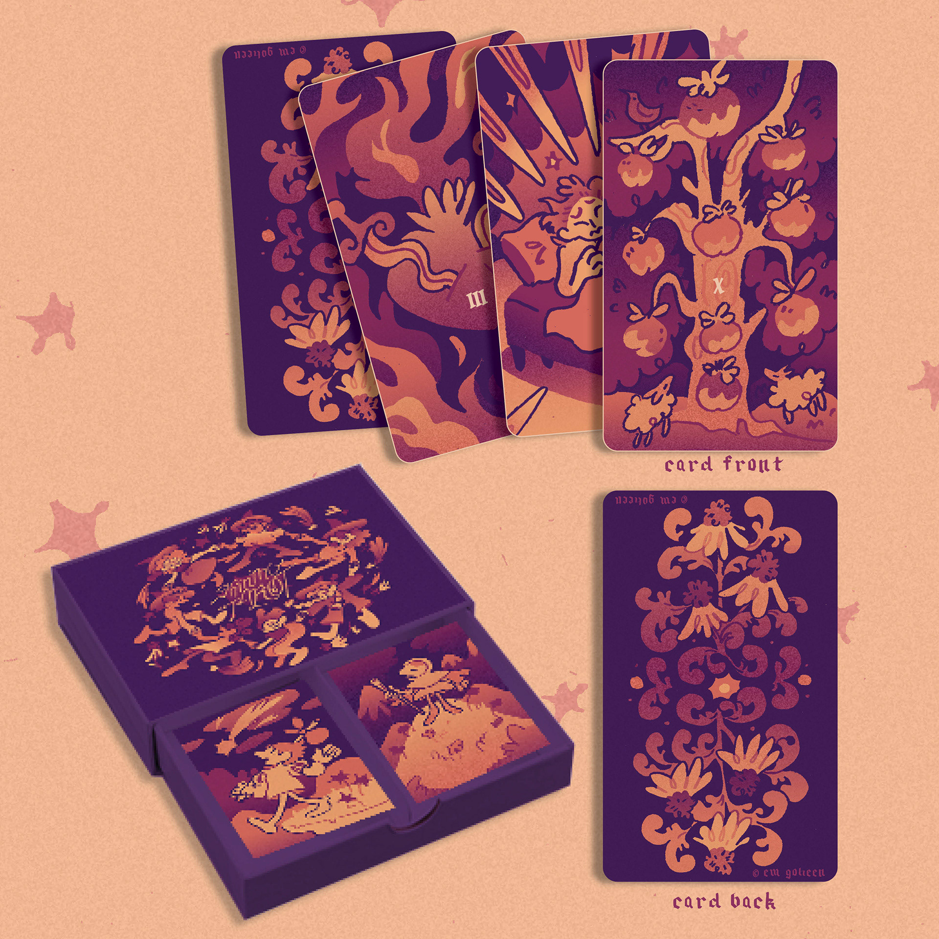 Card publishing mockup
