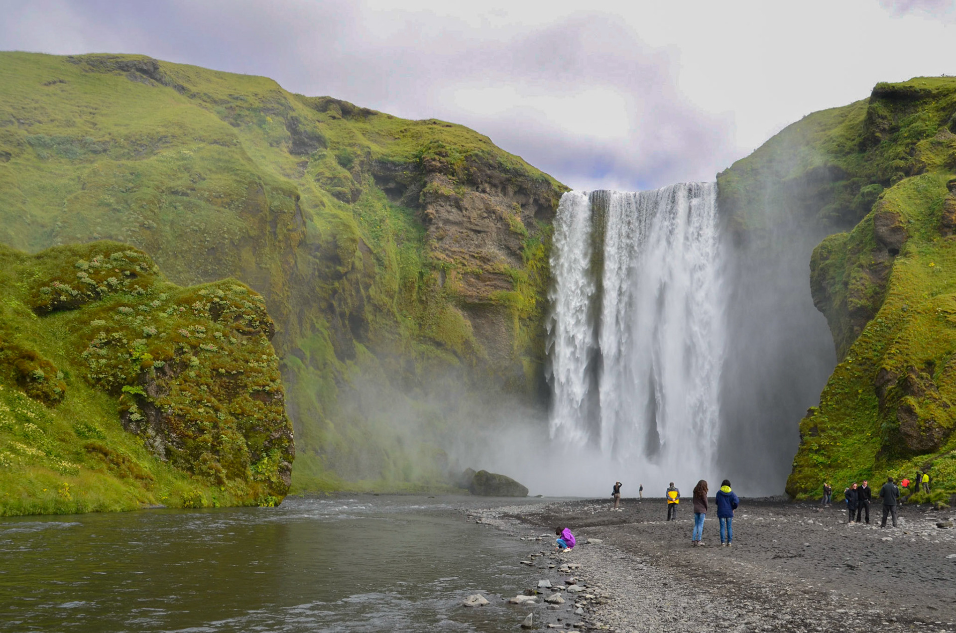 Skógafoss Wasserfall - Island
