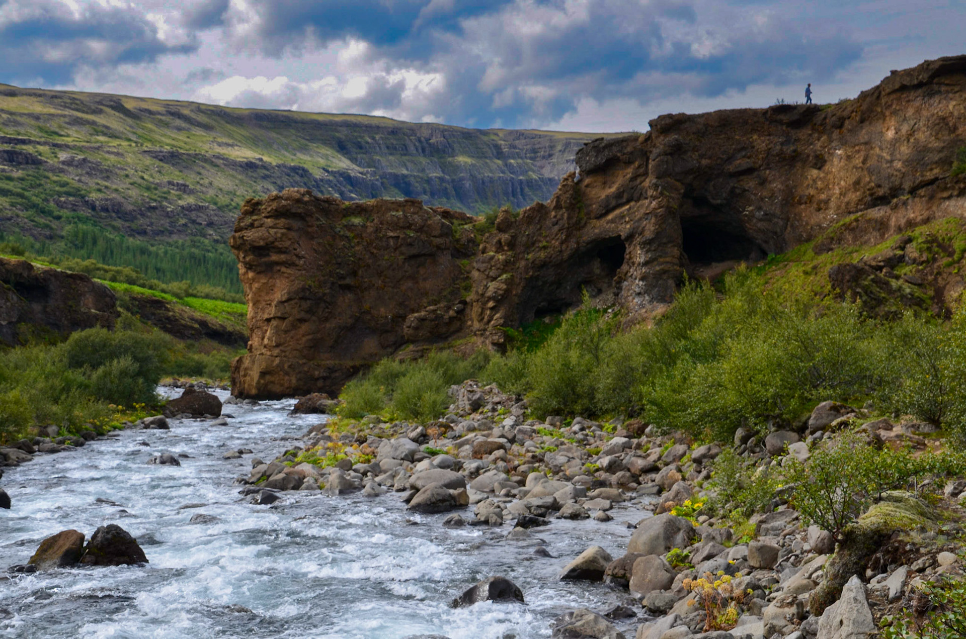 Glymur Wanderung - Island