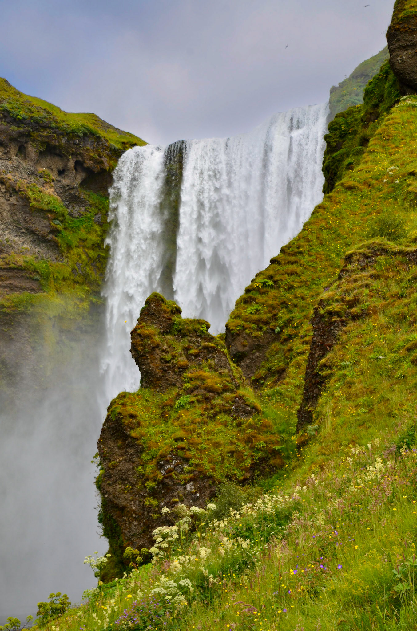Skógafoss Wasserfall - Island