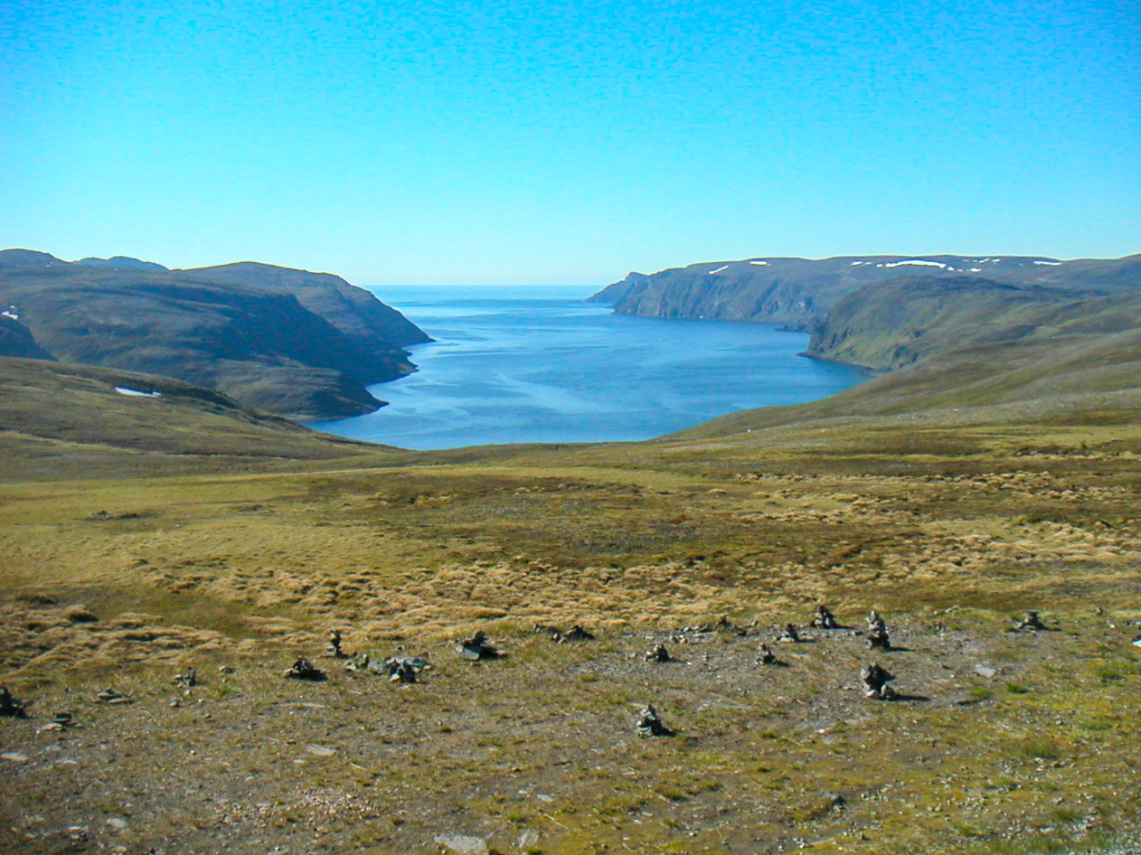 Beim Nordkap Norwegen