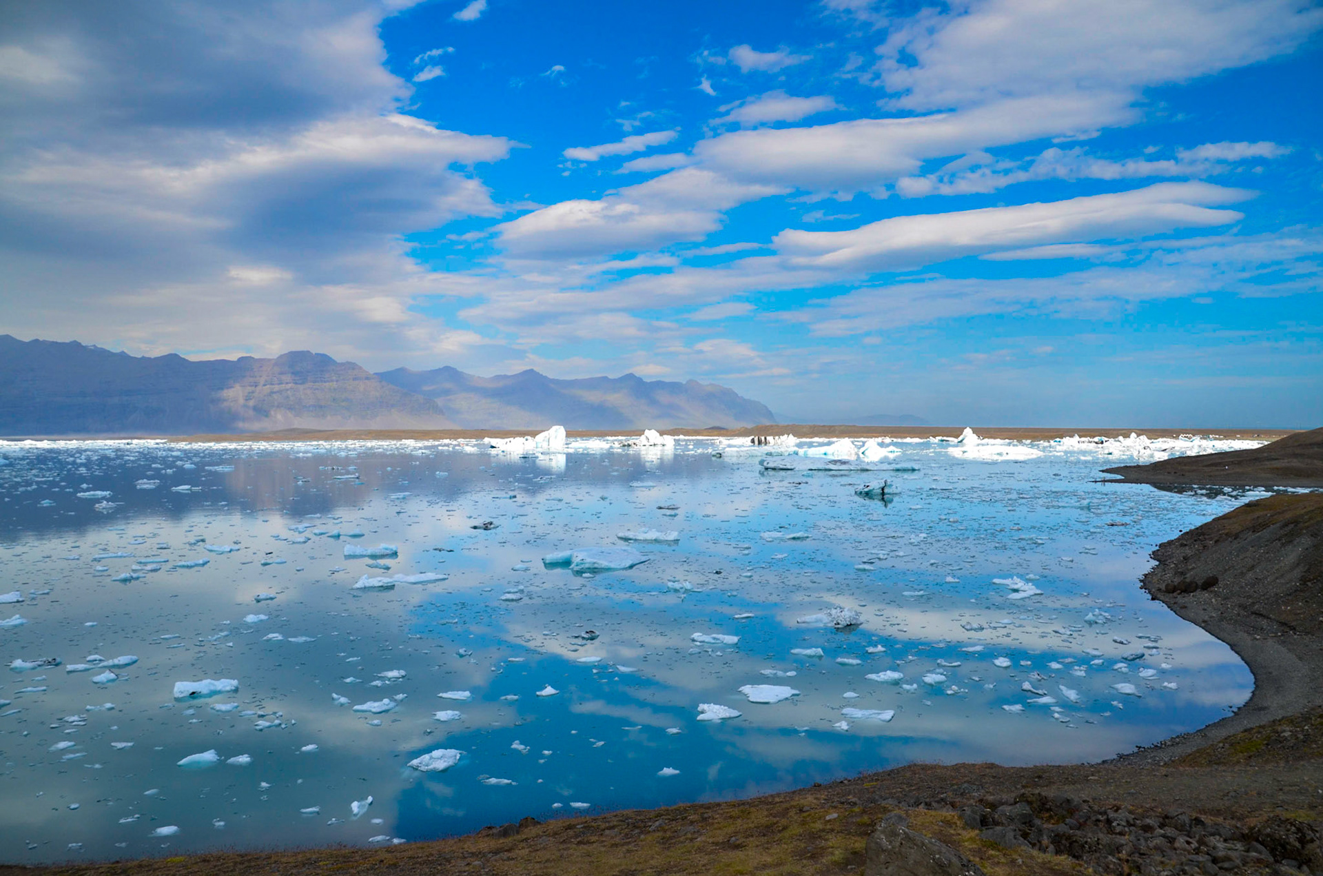 Gletscherlagune Jökulsárlón - Island