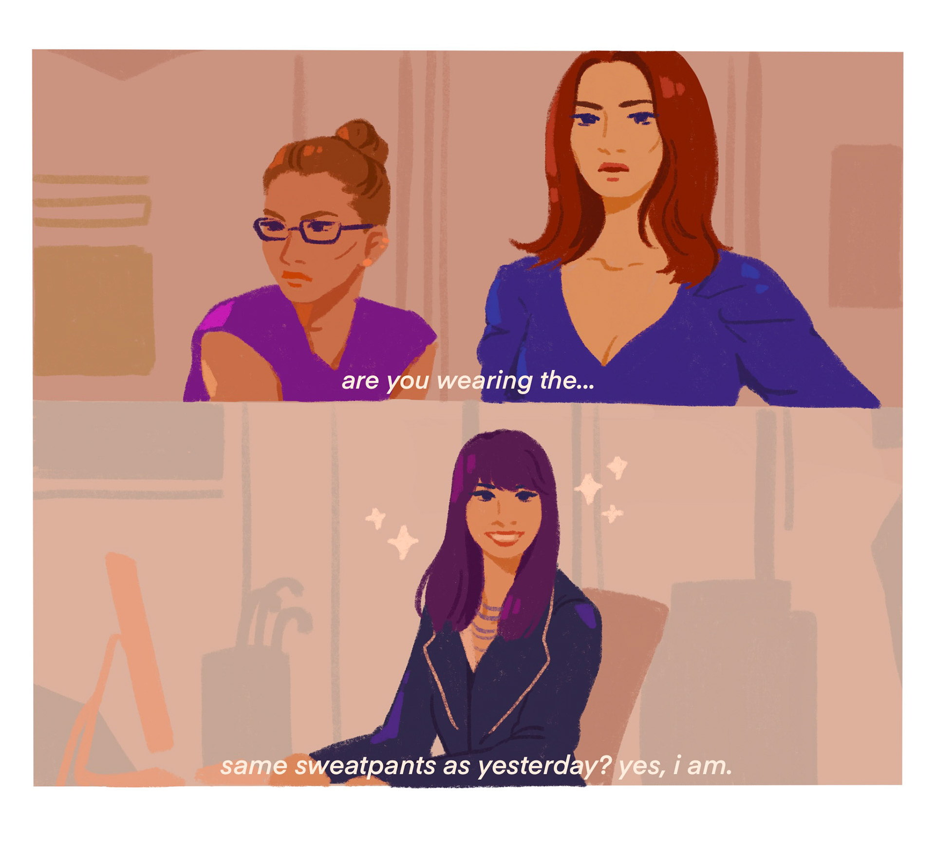 Spot Illustration, FEM Newsmagazine